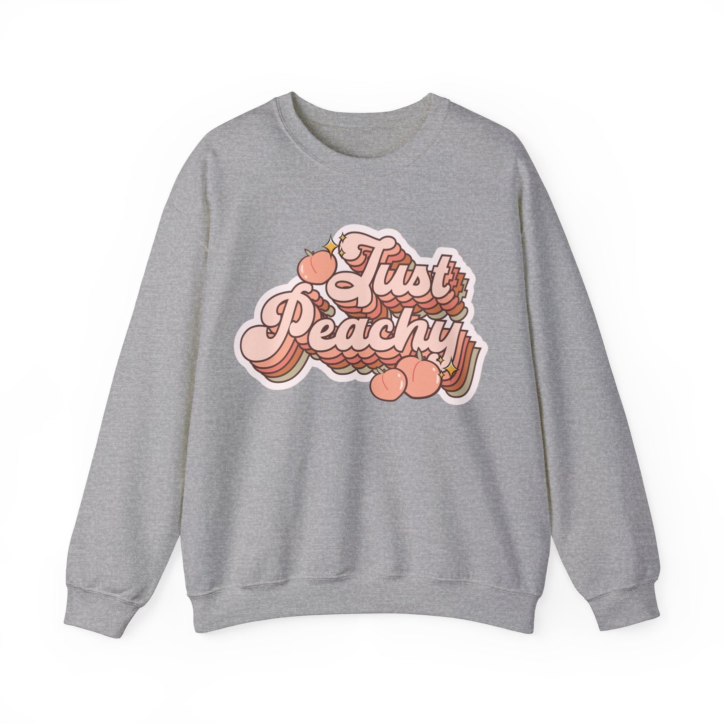 Just Peachy - Unisex Heavy Blend™ Crewneck Sweatshirt