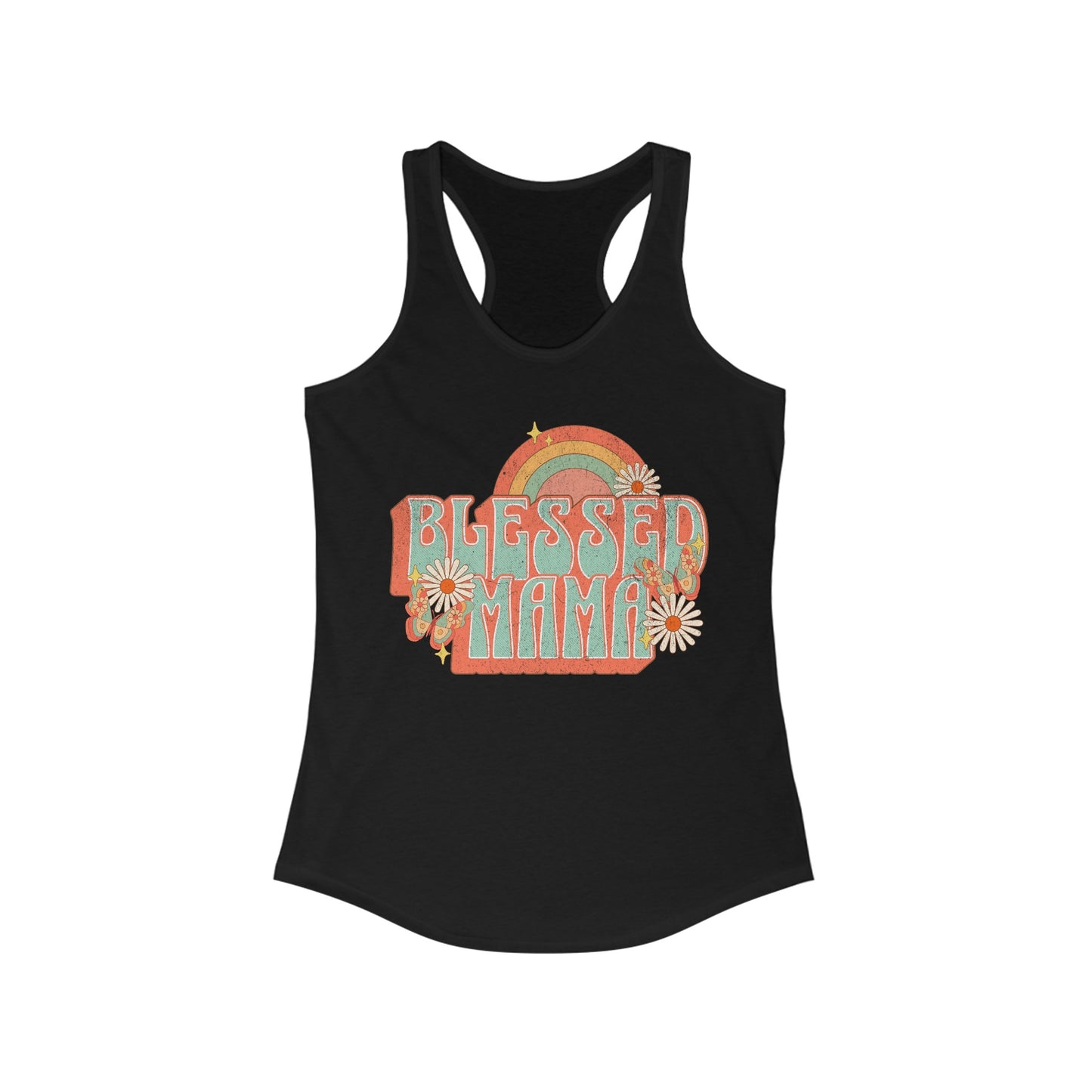 Blessed Mama - Women's Ideal Racerback Tank