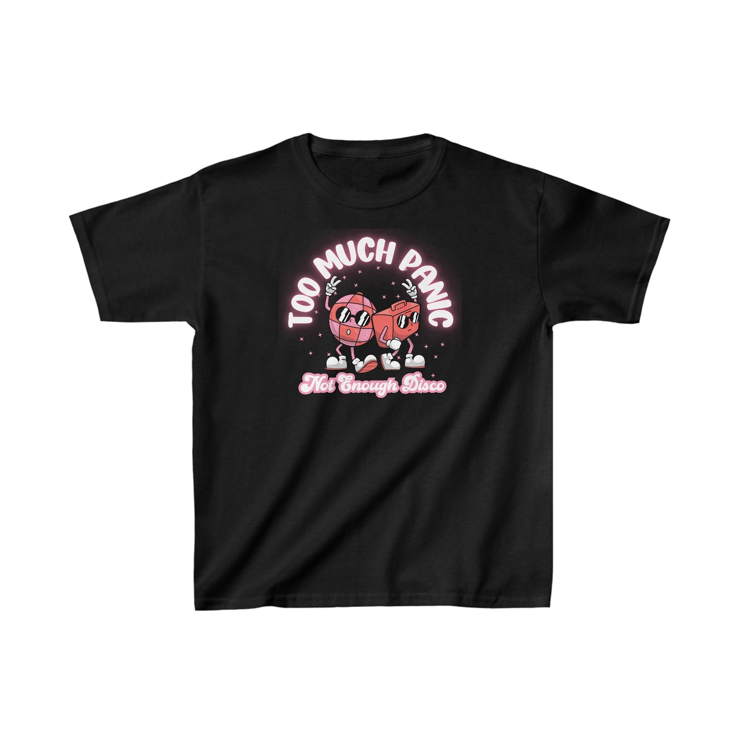 Too Much Panic, Not Enough Disco - Kids Heavy Cotton™ Tee