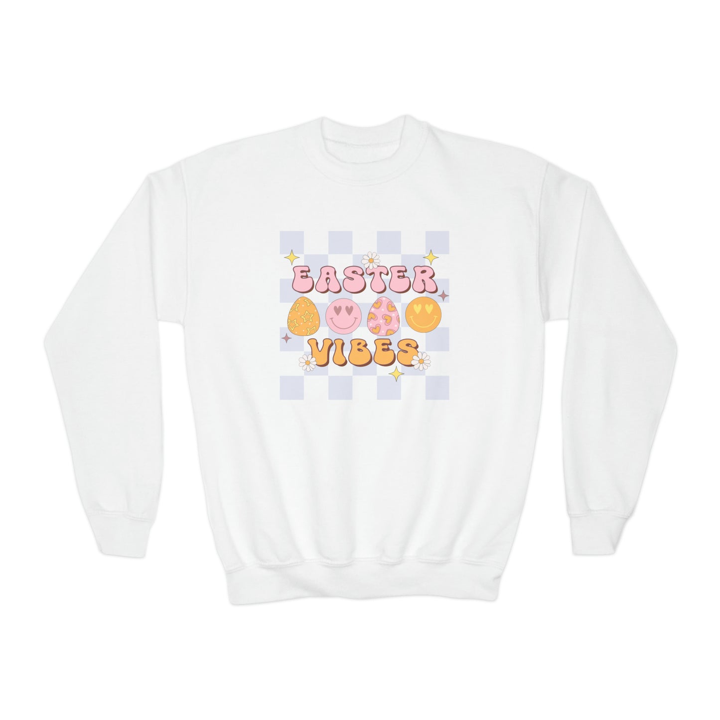 Easter Vibes Pastel - Youth Crewneck Sweatshirt