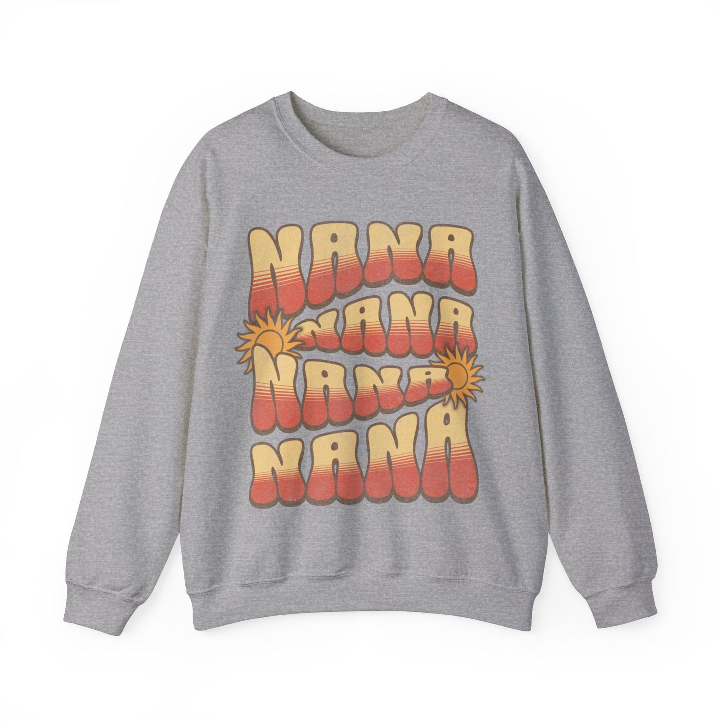 Groovy Nana - Unisex Heavy Blend™ Crewneck Sweatshirt