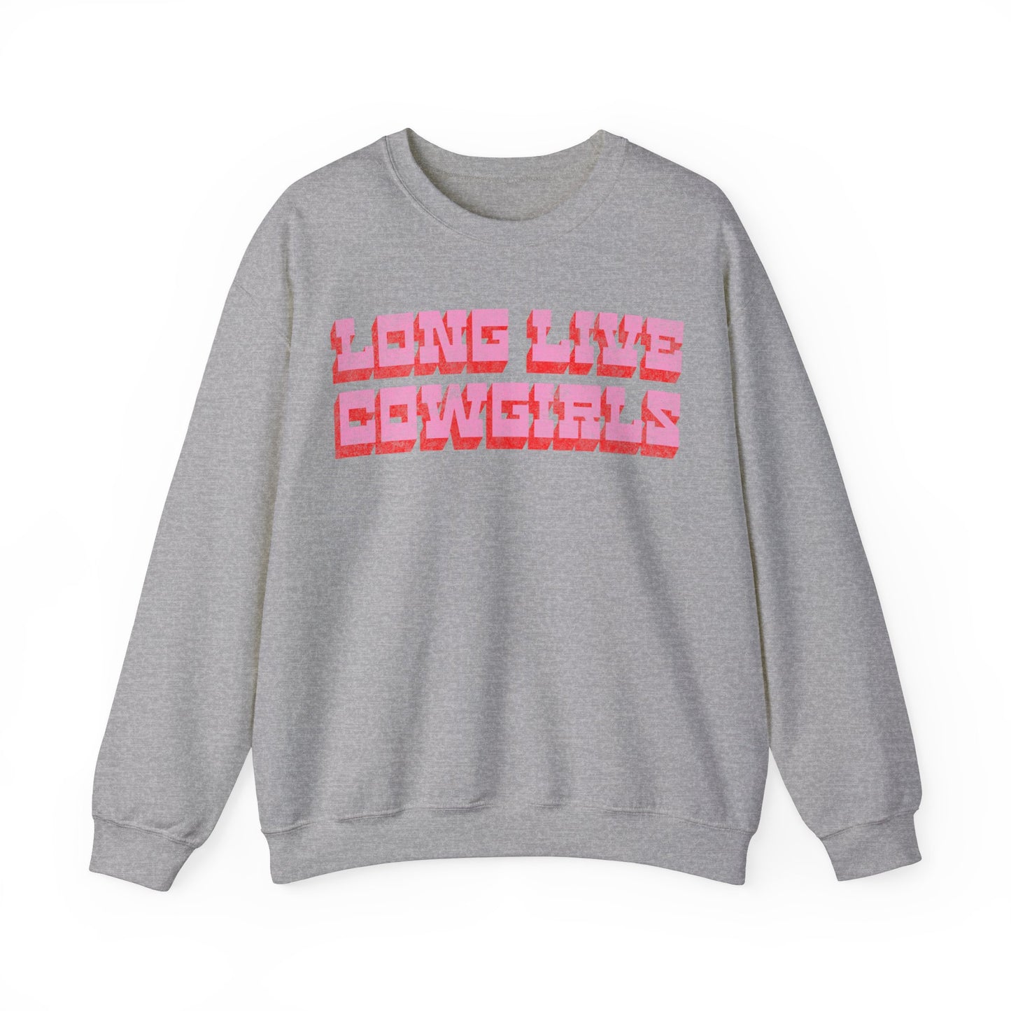 Long Live Cowgirls - Unisex Heavy Blend™ Crewneck Sweatshirt