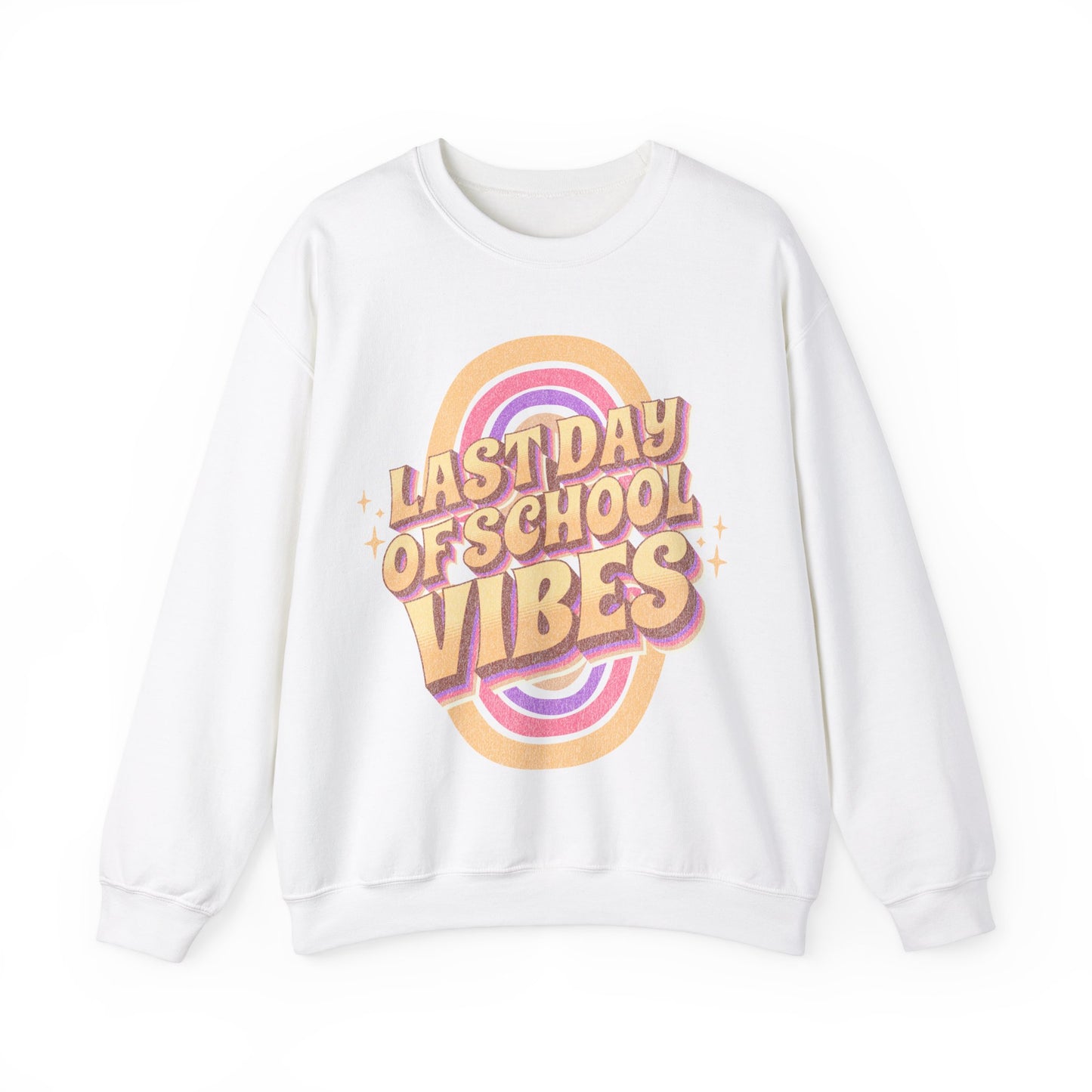 Last Day of School Vibes - Unisex Heavy Blend™ Crewneck Sweatshirt