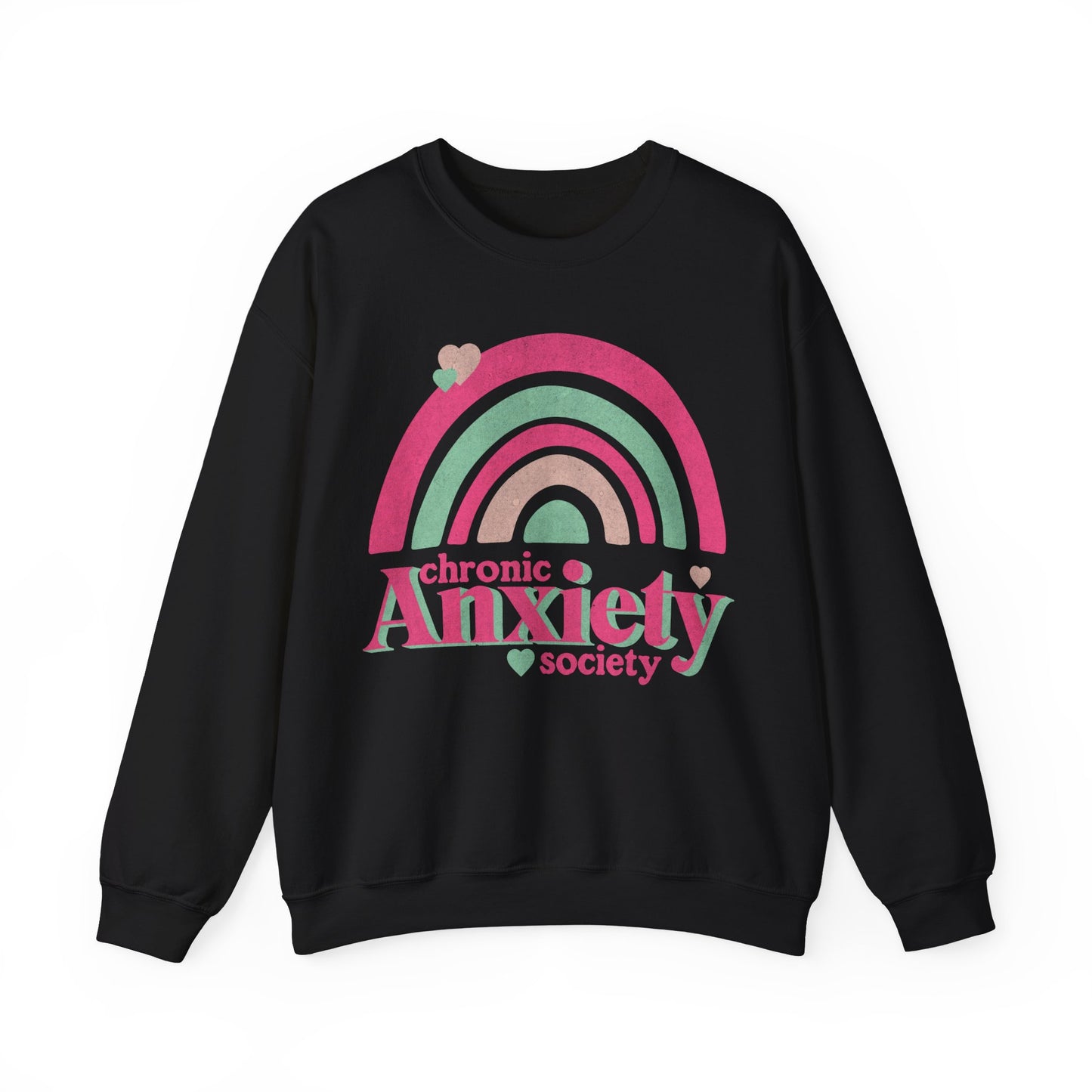 Chronic Anxiety Society - Unisex Heavy Blend™ Crewneck Sweatshirt