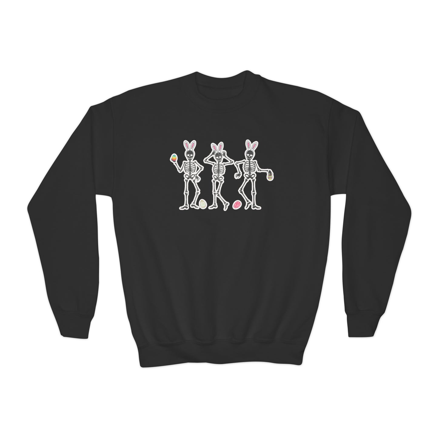 Easter Skeletons - Youth Crewneck Sweatshirt