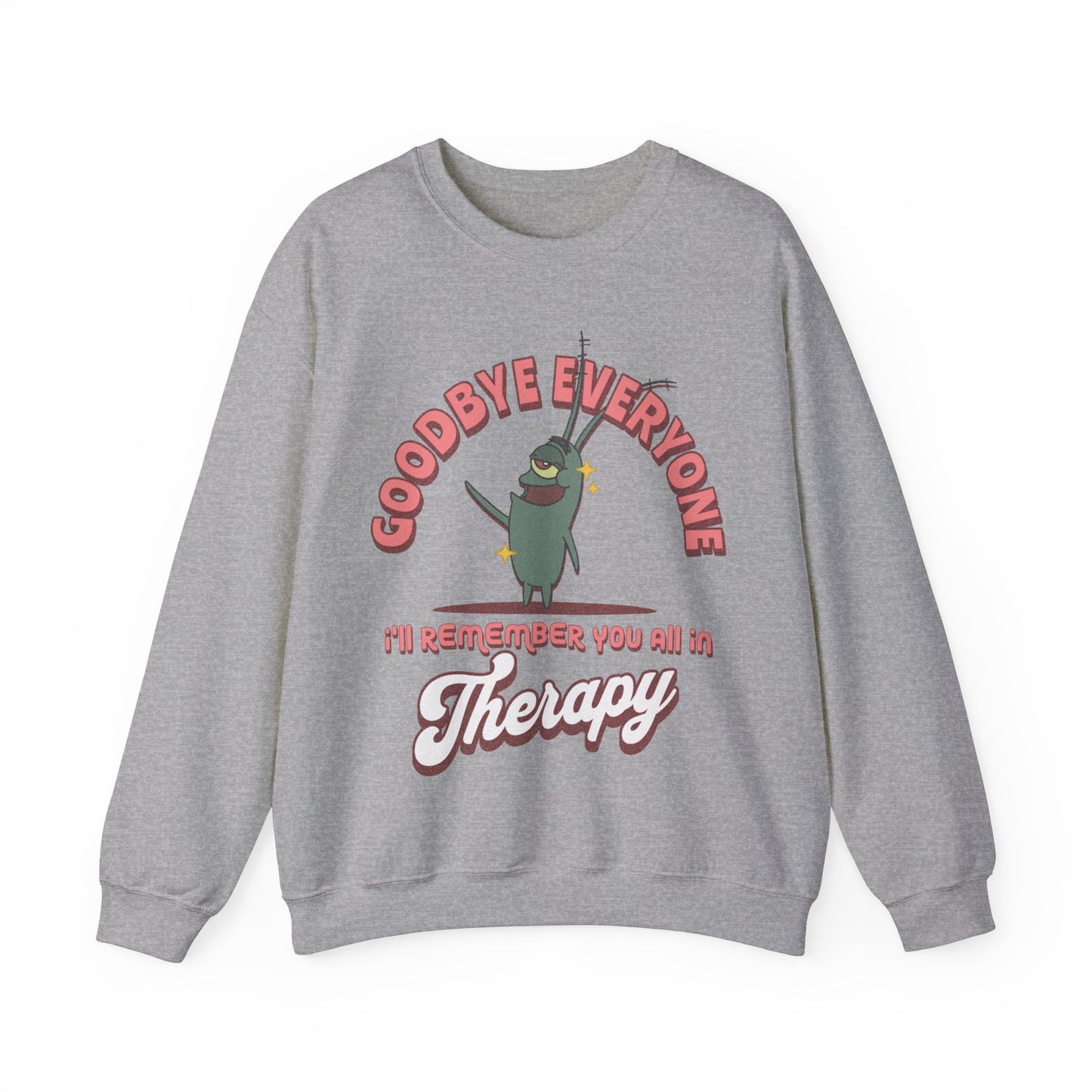 Funny Plankton Last Day of School - Unisex Heavy Blend™ Crewneck Sweatshirt