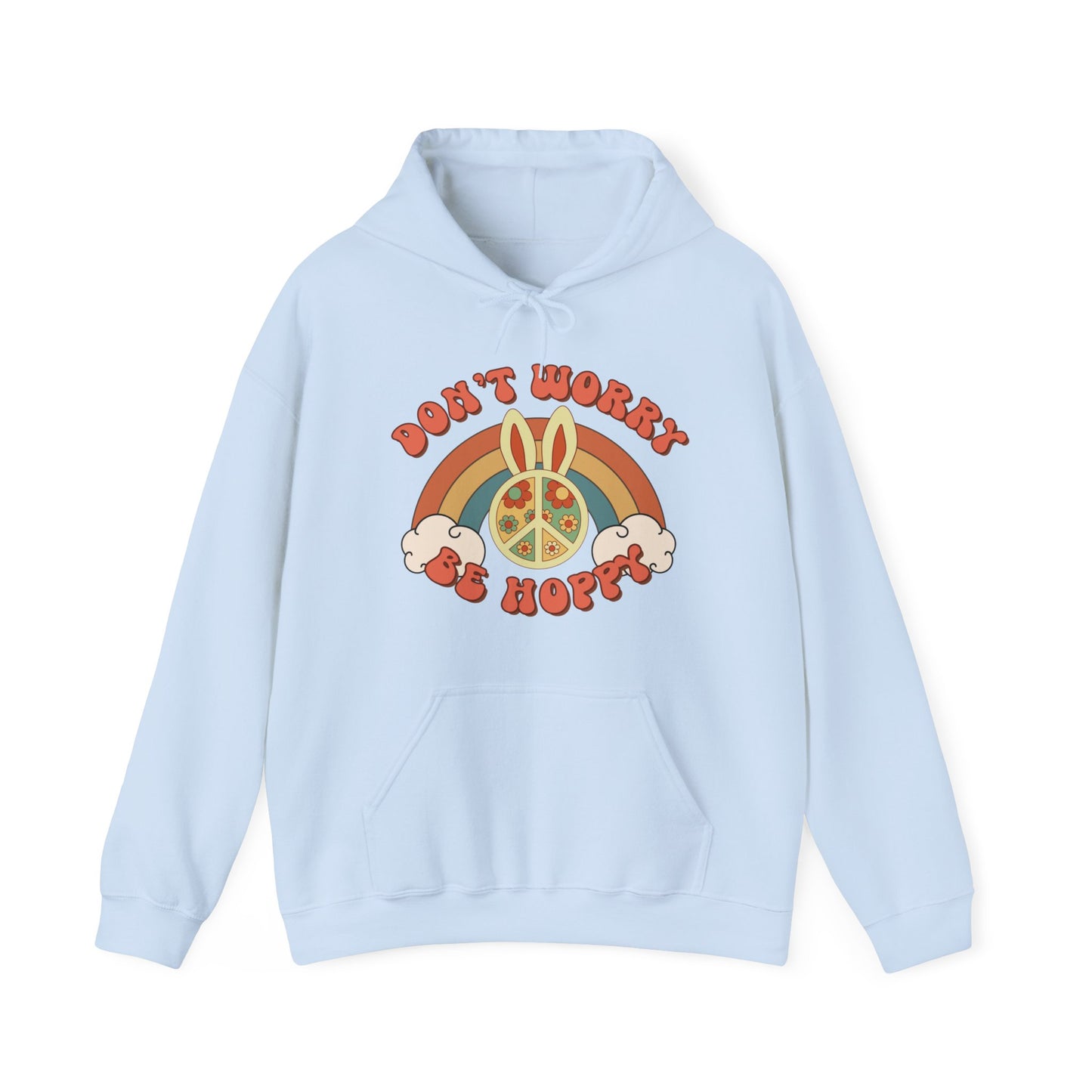 Don’t Worry Be Hoppy - Unisex Heavy Blend™ Hooded Sweatshirt