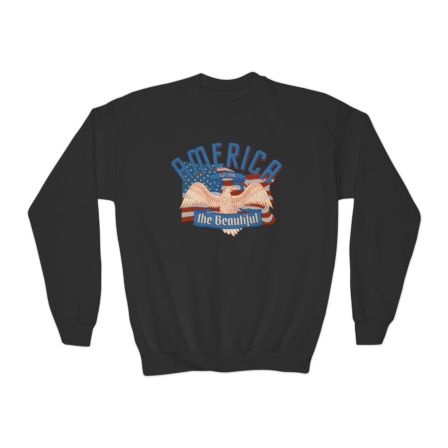 America the Beautiful - Youth Crewneck Sweatshirt