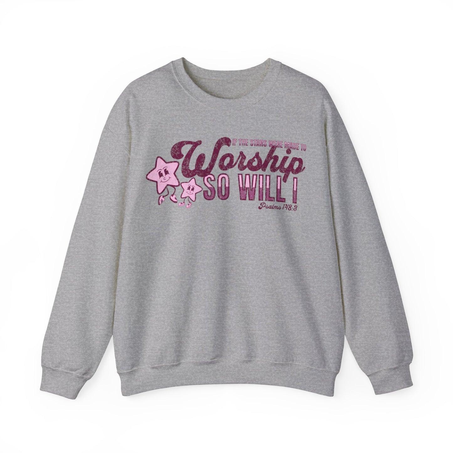 Psalms 148:3 Bible Verse - Unisex Heavy Blend™ Crewneck Sweatshirt