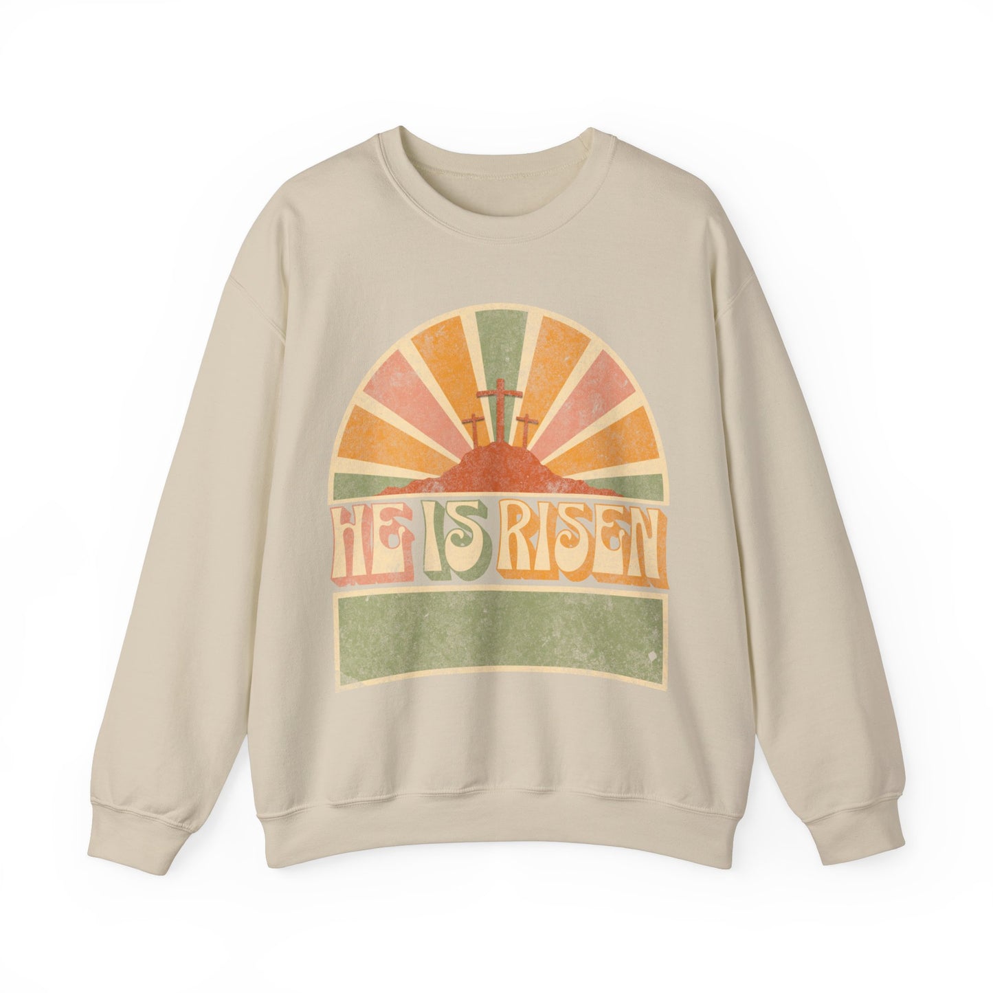 He is Risen - Unisex Heavy Blend™ Crewneck Sweatshirt