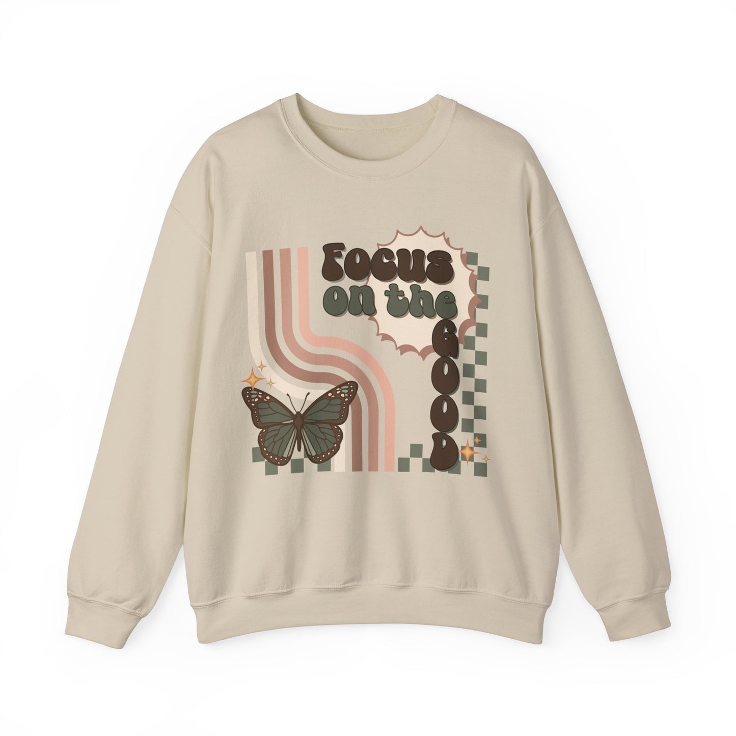 Focus on the Good - Unisex Heavy Blend™ Crewneck Sweatshirt