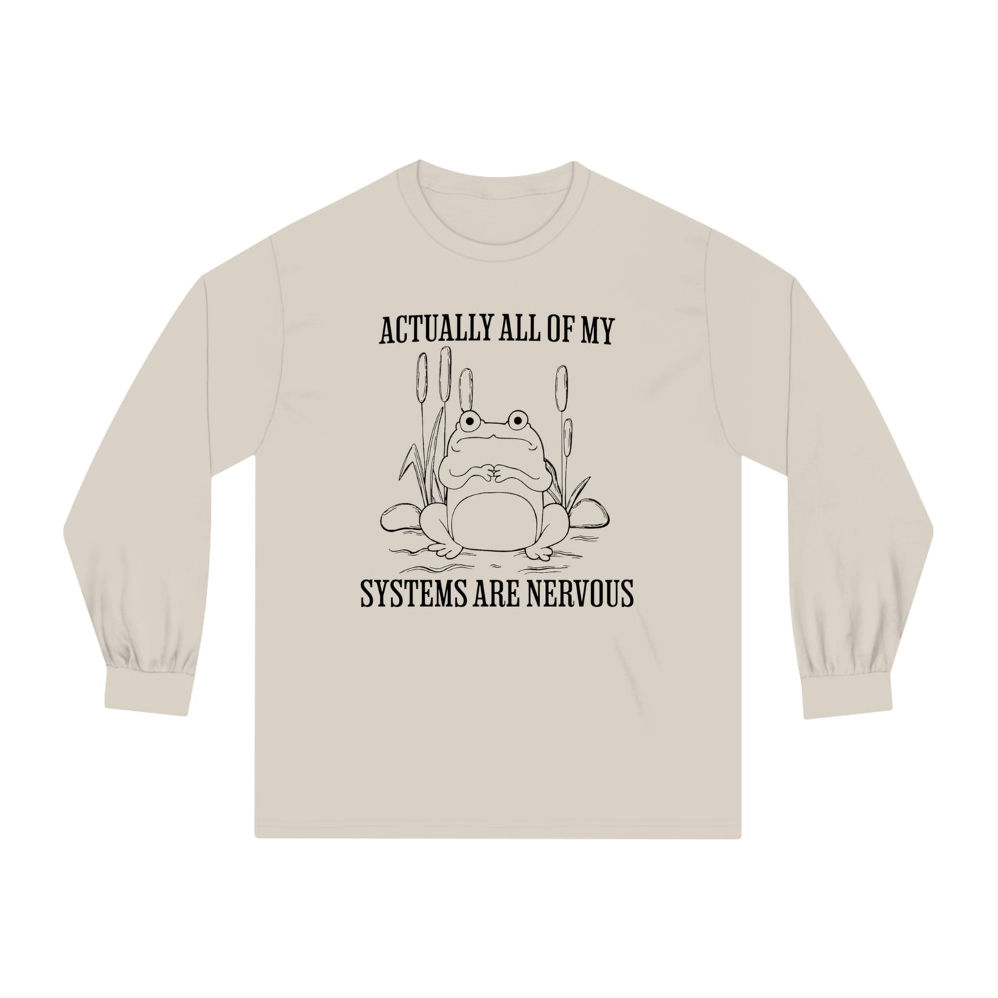 Actually, All of my Systems are Nervous - Unisex Classic Long Sleeve T-Shirt