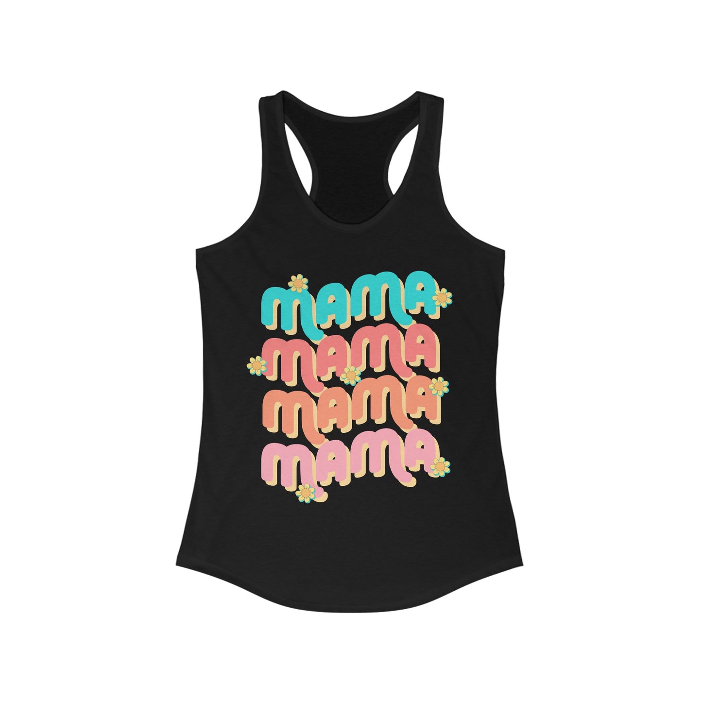 Mama Retro - Women's Ideal Racerback Tank