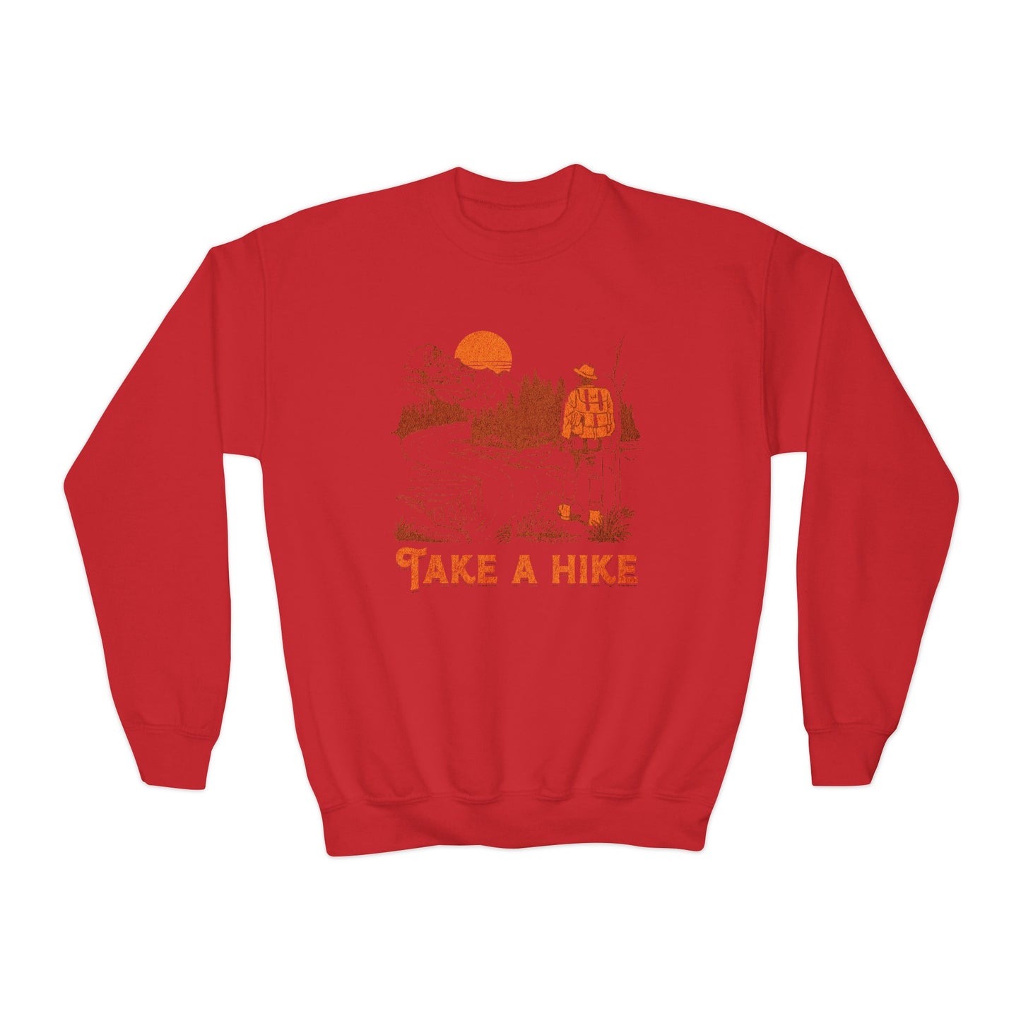 Take A Hike - Youth Crewneck Sweatshirt