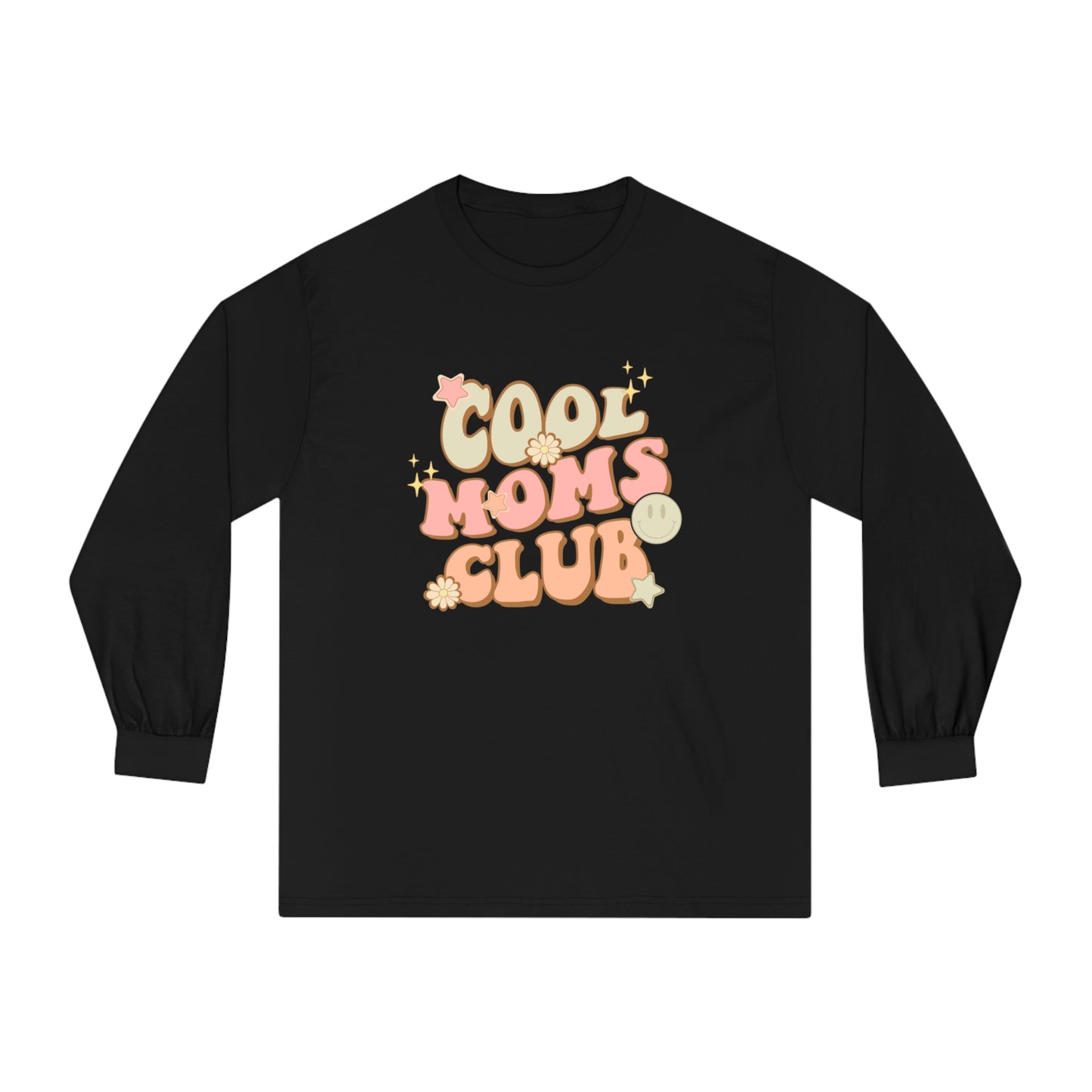 Cool Moms Club Groovy - Unisex Classic Long Sleeve T-Shirt