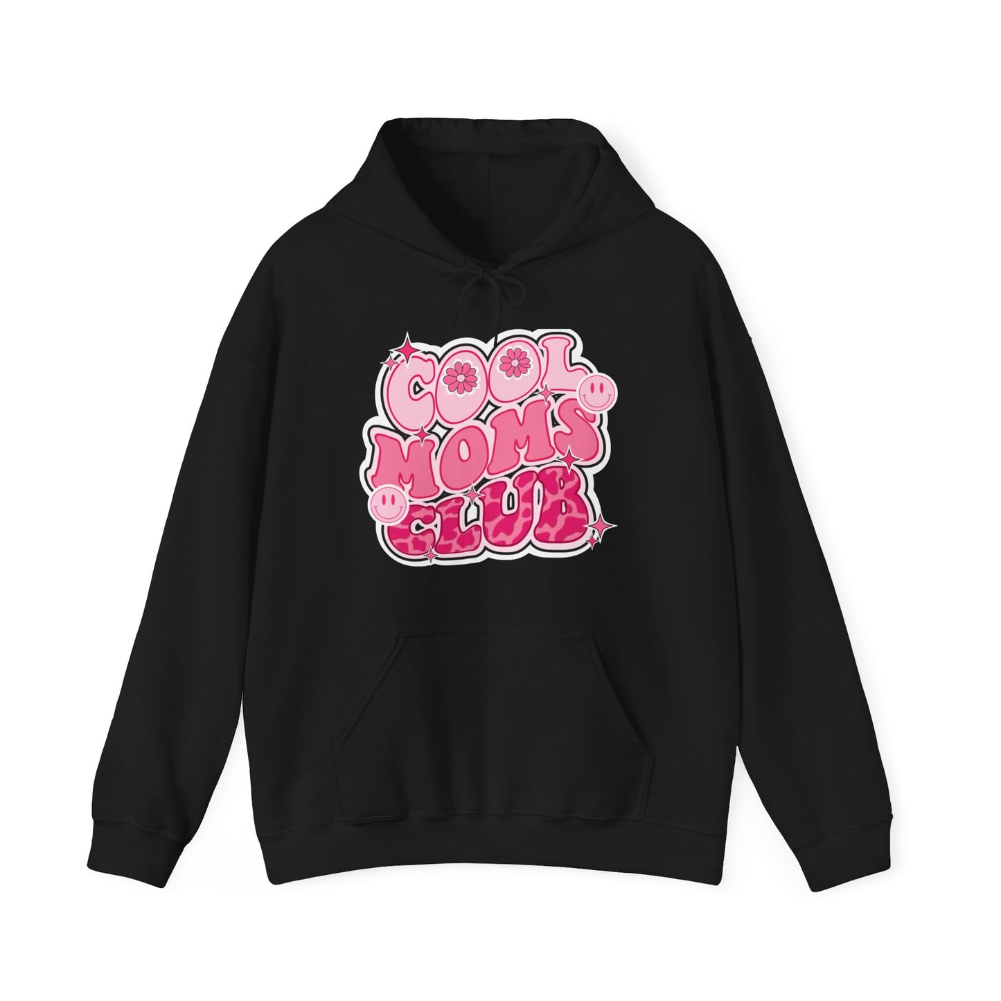 Cool Moms Club Pink - Unisex Heavy Blend™ Hooded Sweatshirt