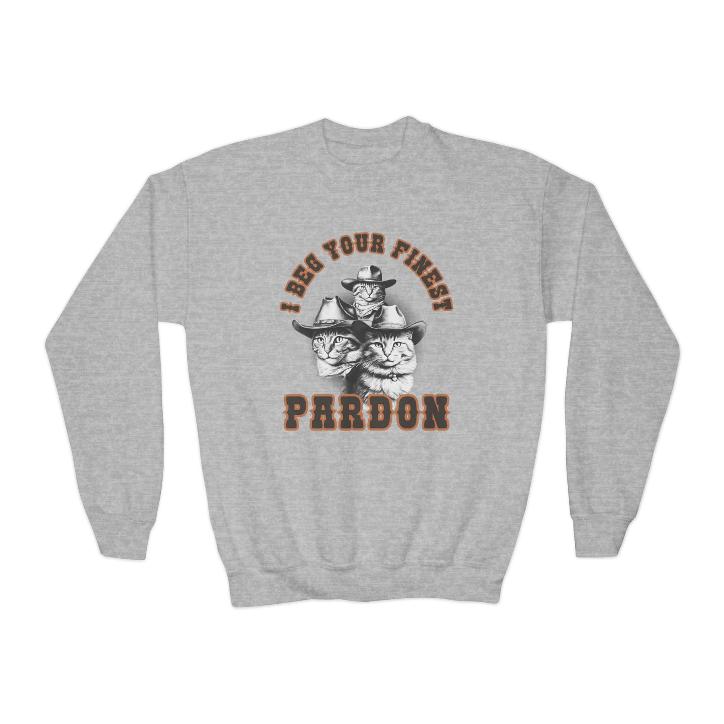 I Beg Your Finest Pardon - Youth Crewneck Sweatshirt