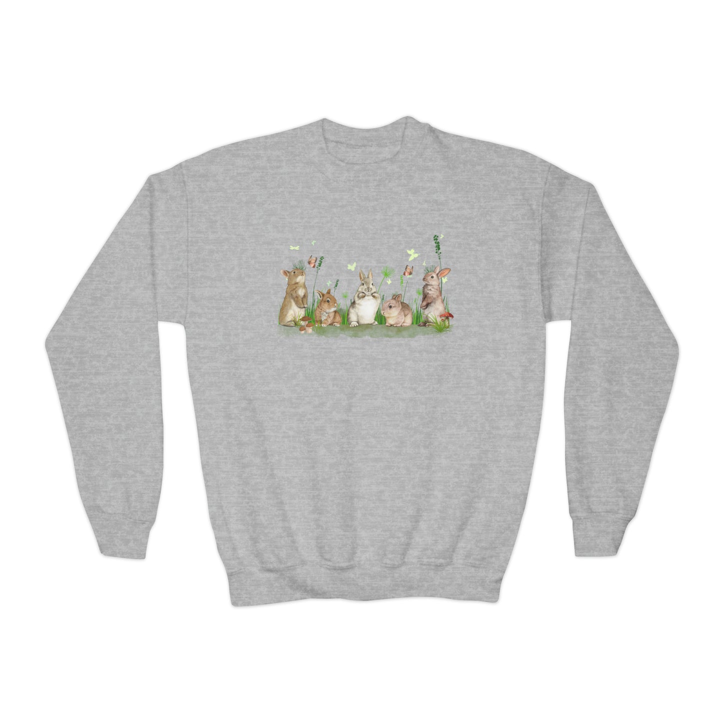 Easter Bunnies - Youth Crewneck Sweatshirt