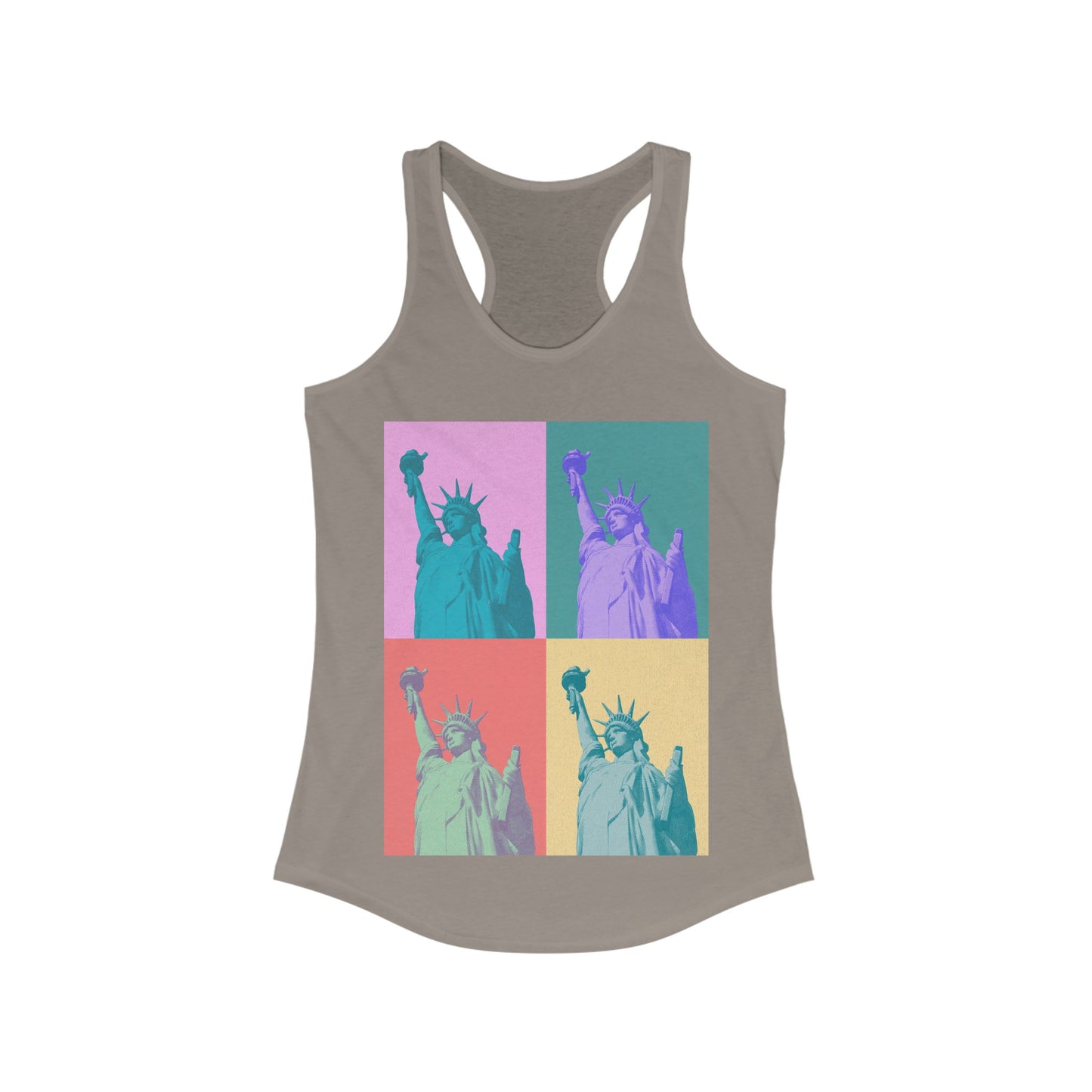 Statue of Liberty - Women's Ideal Racerback Tank