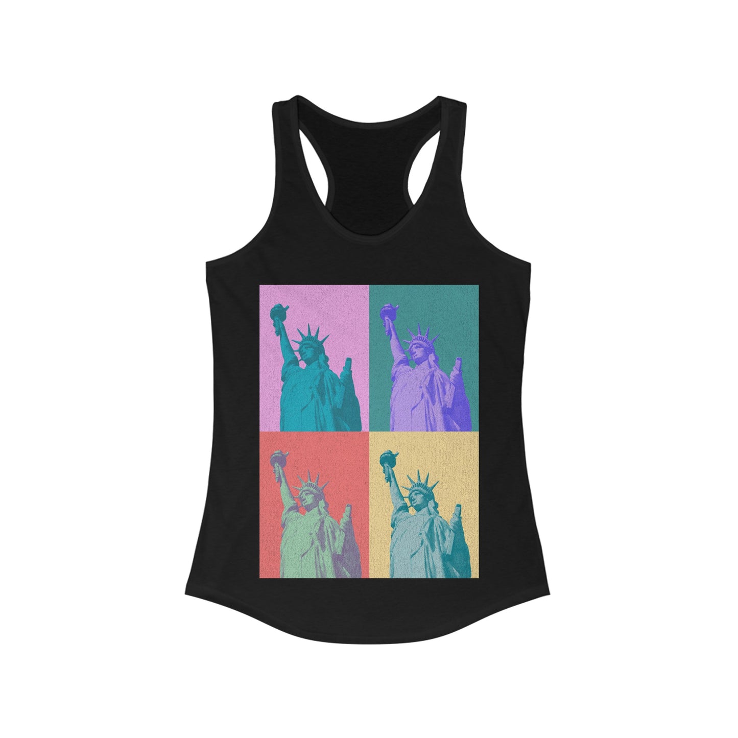 Statue of Liberty - Women's Ideal Racerback Tank