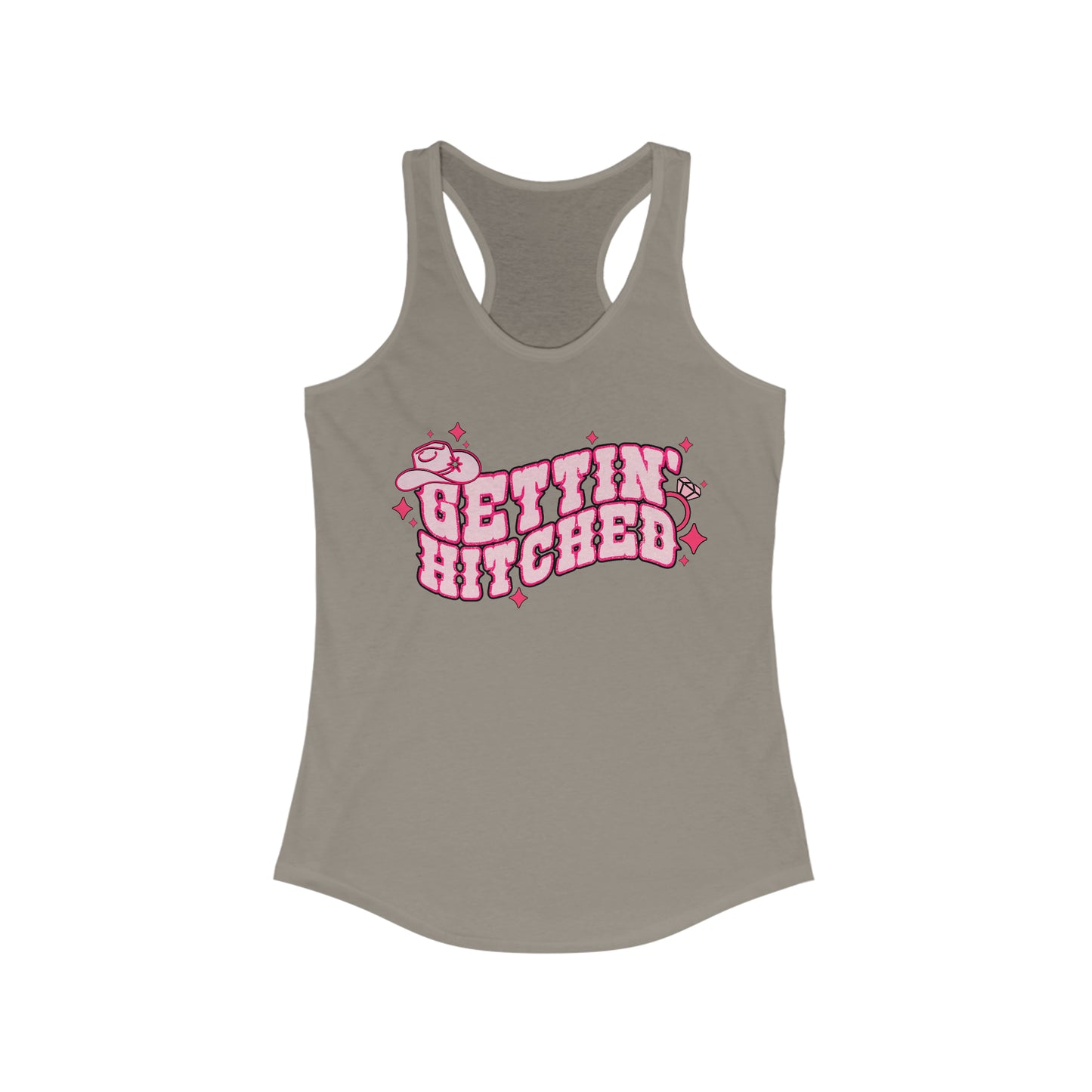 Gettin’ Hitched - Women's Ideal Racerback Tank
