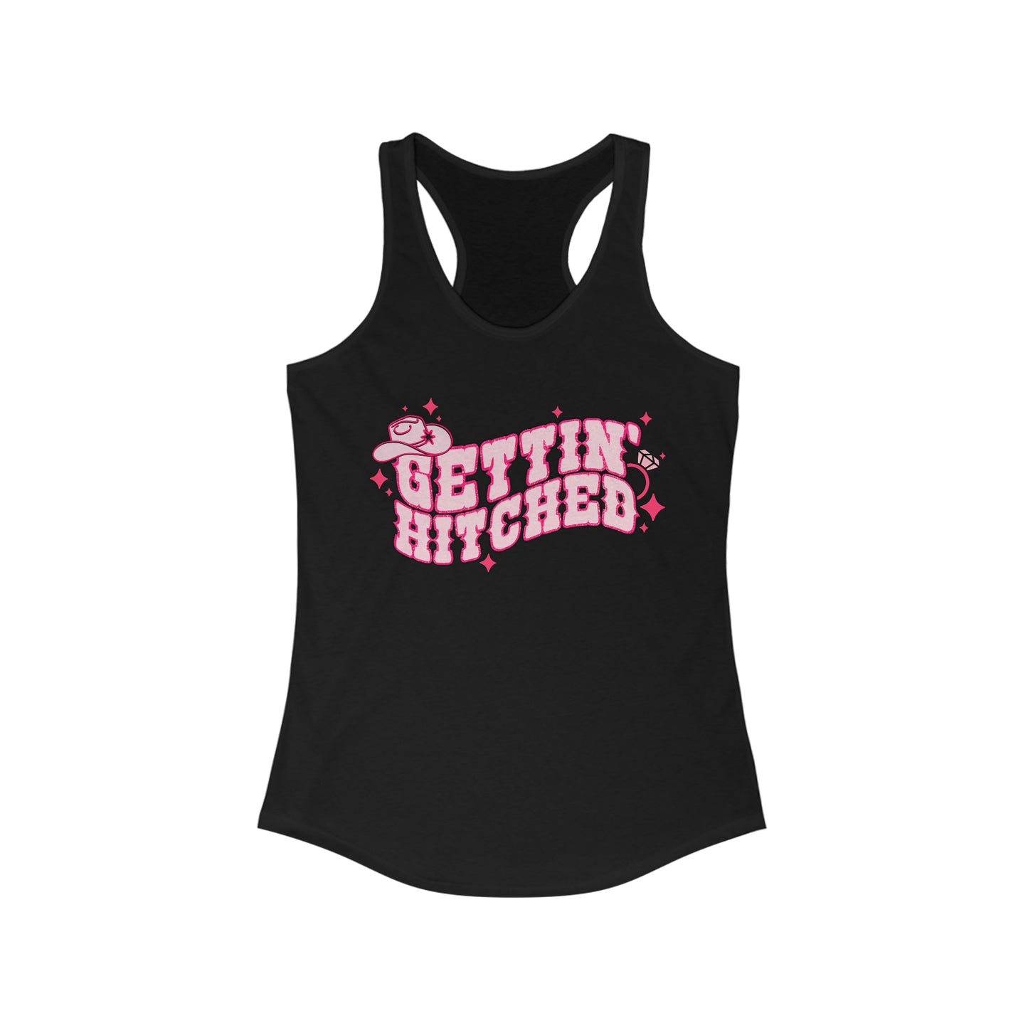 Gettin’ Hitched - Women's Ideal Racerback Tank