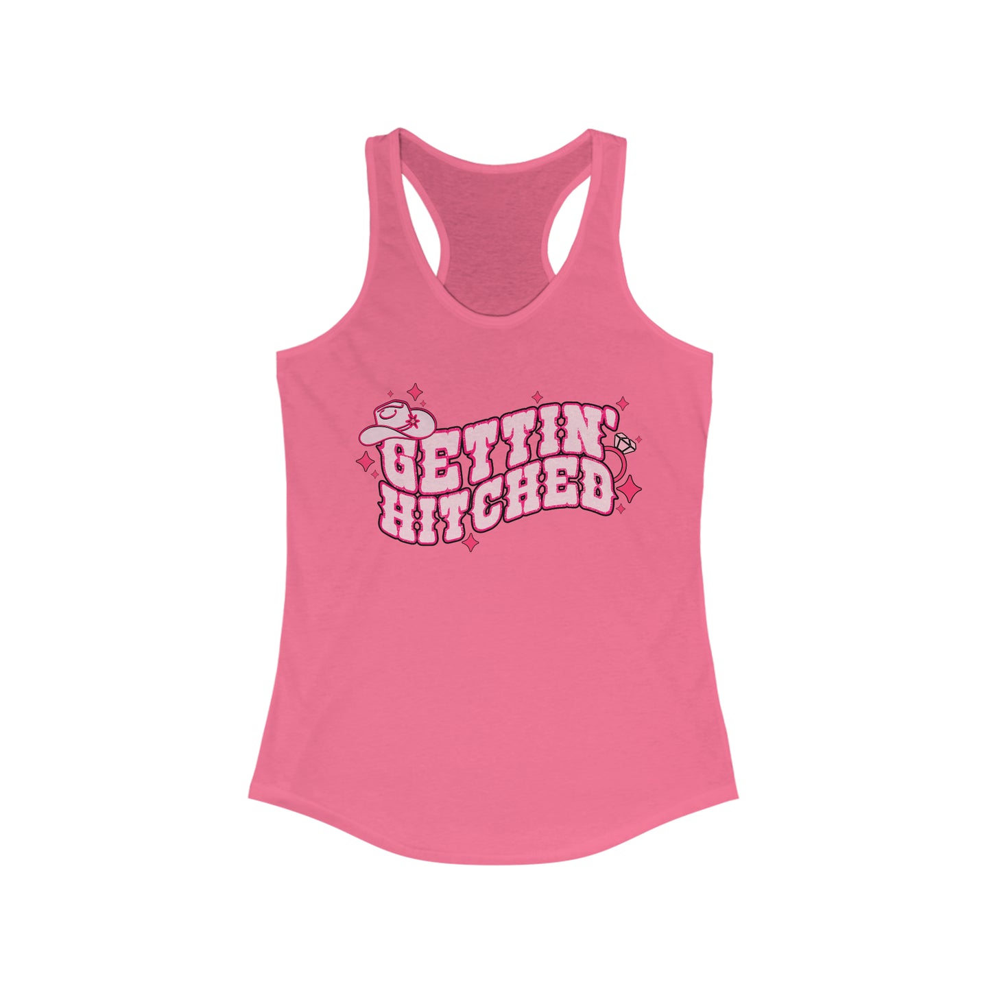 Gettin’ Hitched - Women's Ideal Racerback Tank