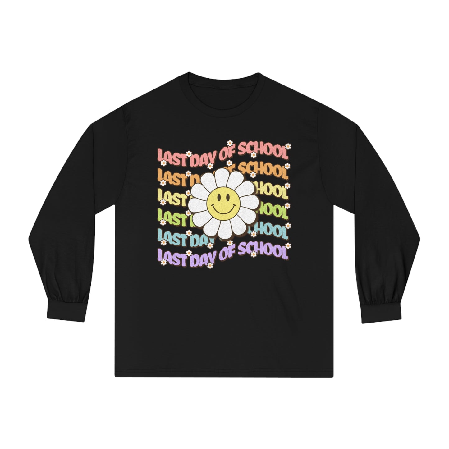 Groovy Last Day of School - Unisex Classic Long Sleeve T-Shirt