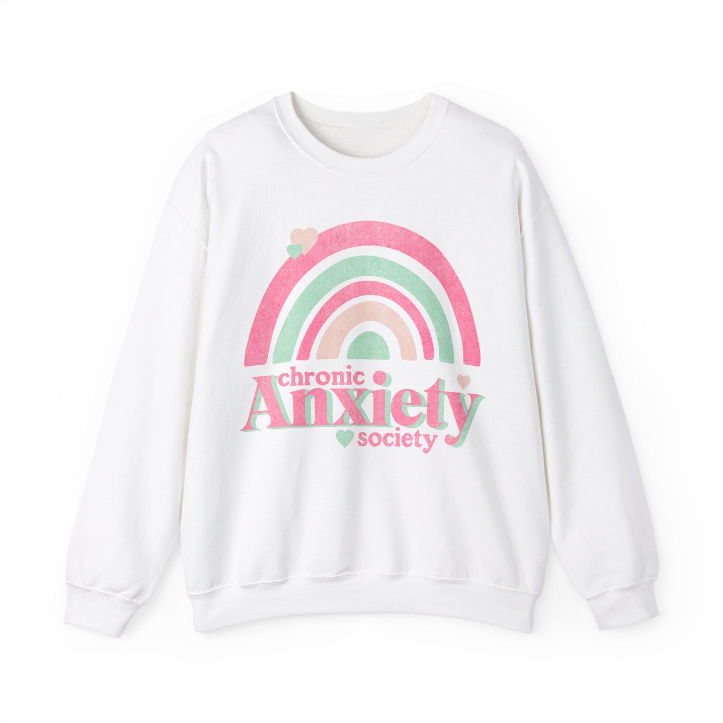 Chronic Anxiety Society - Unisex Heavy Blend™ Crewneck Sweatshirt