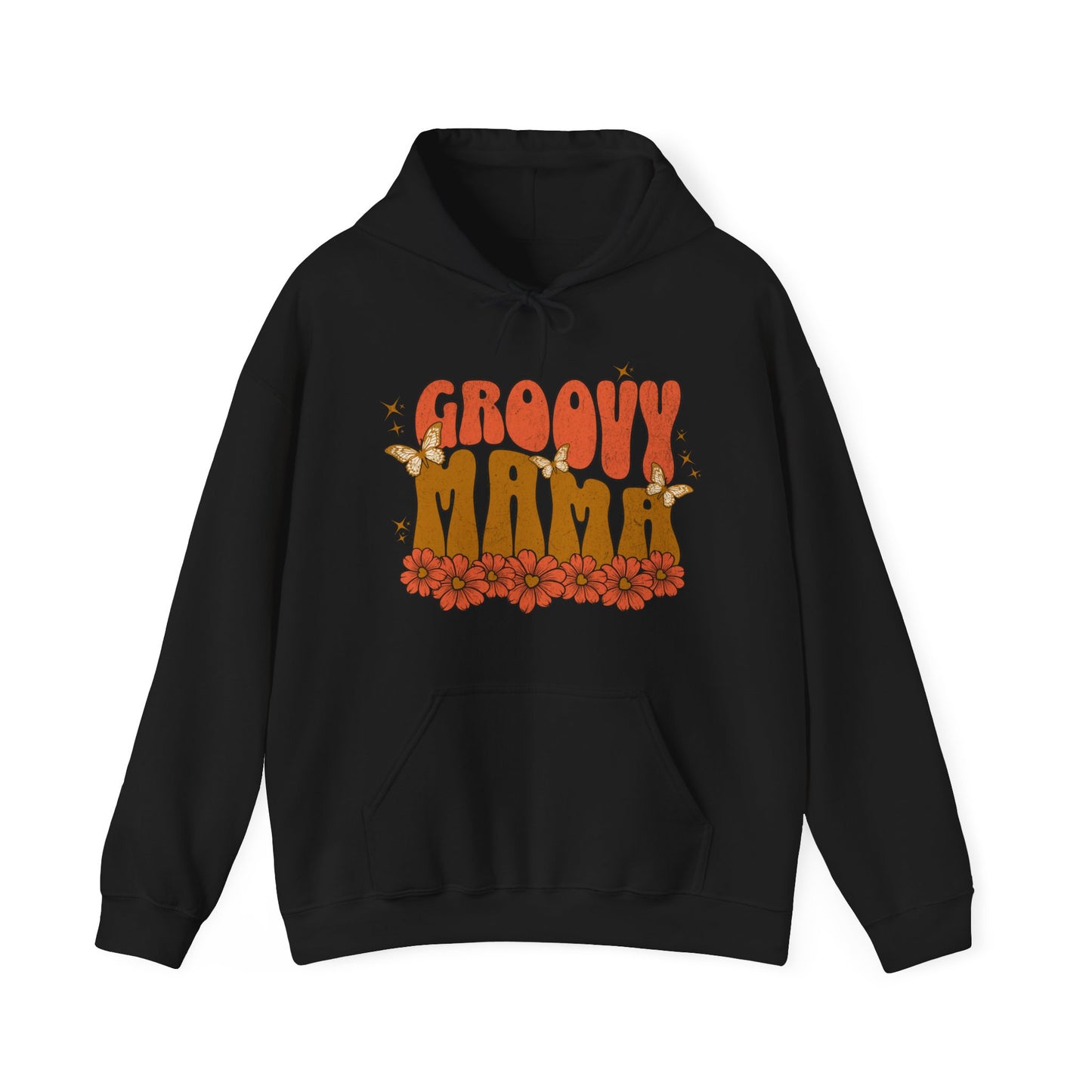 Groovy Mama - Unisex Heavy Blend™ Hooded Sweatshirt