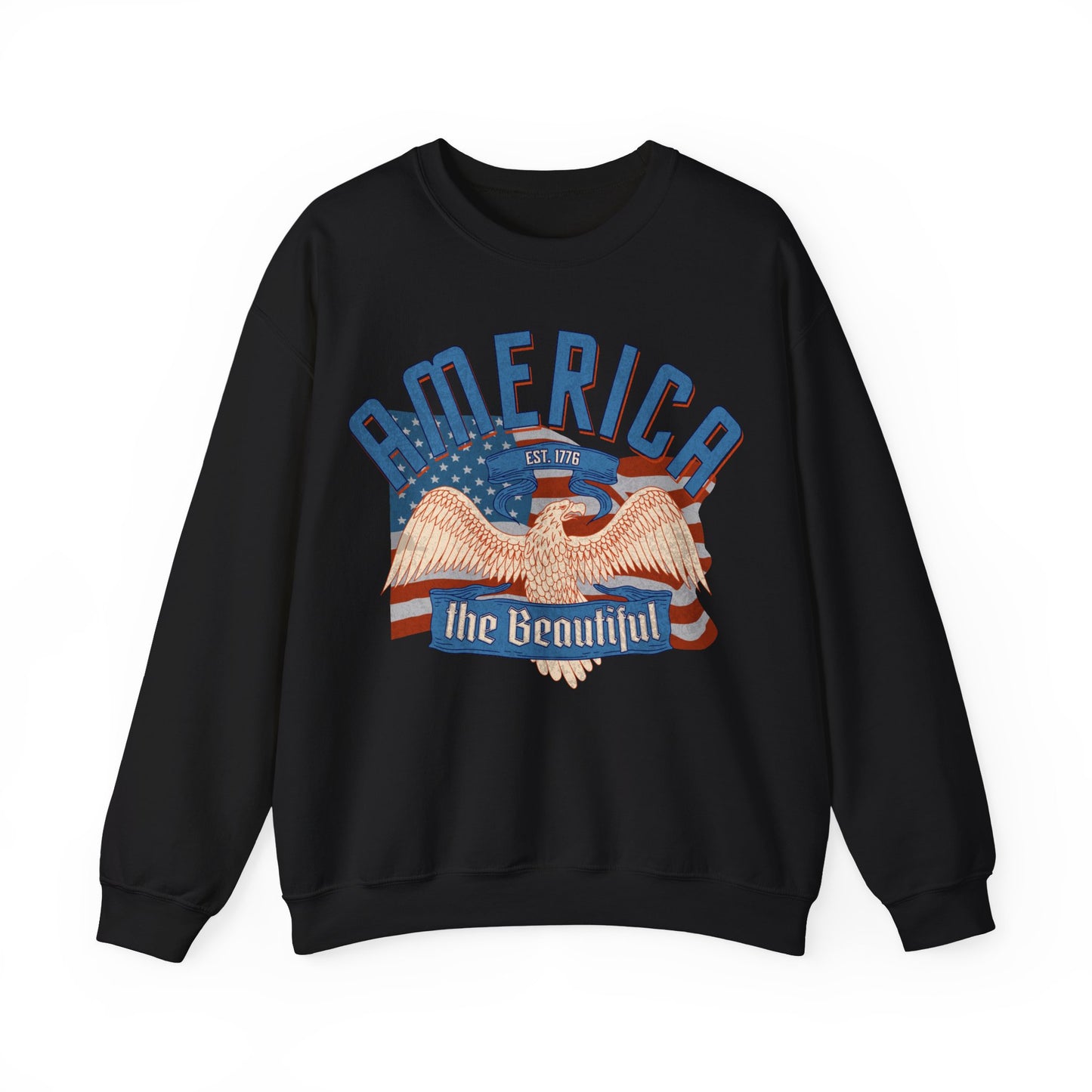 America the Beautiful - Unisex Heavy Blend™ Crewneck Sweatshirt