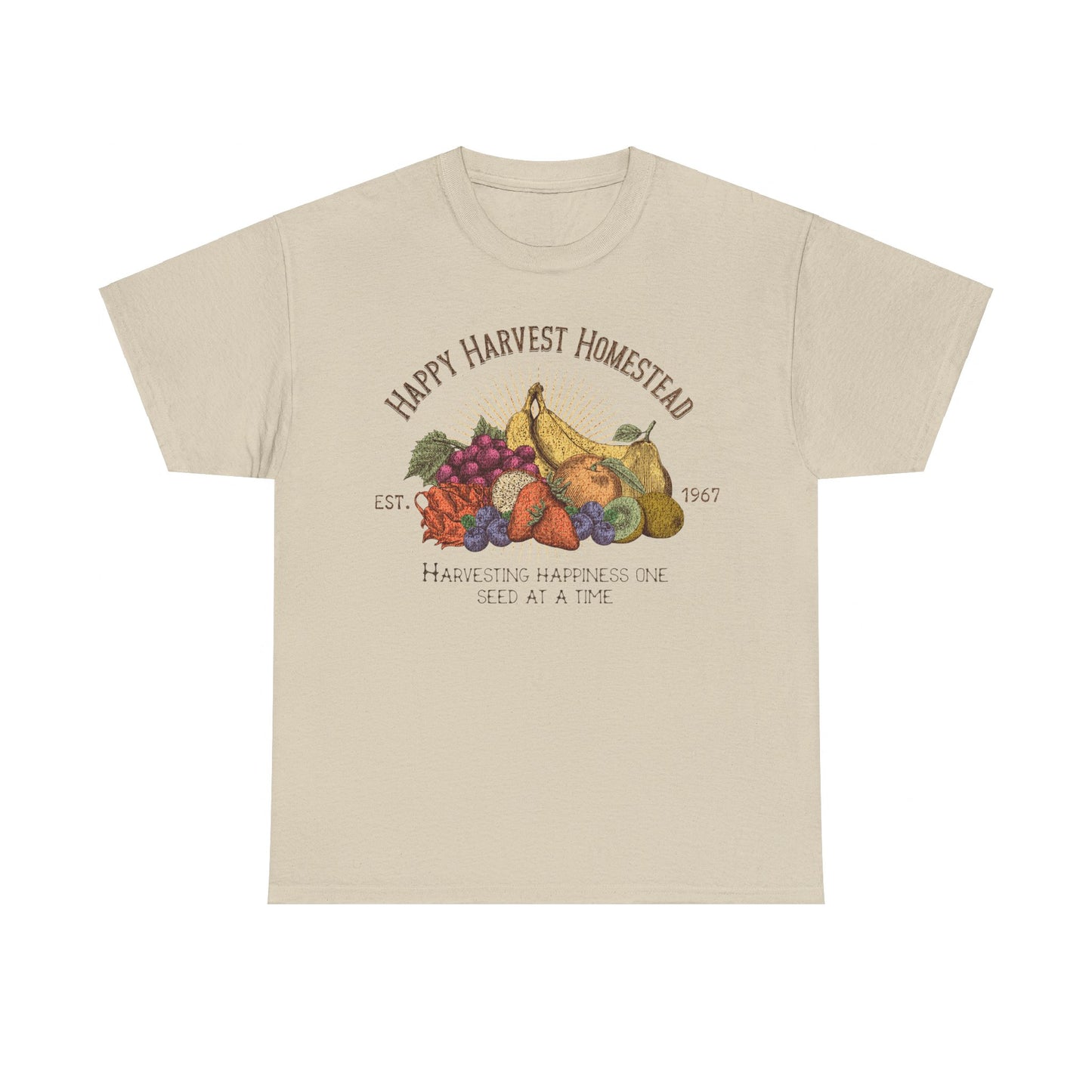 Happy Harvest Homestead, Farmers Market - Unisex T-Shirt