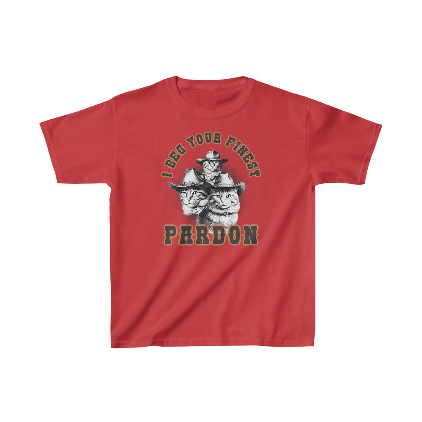 I Beg Your Finest Pardon - Kids Heavy Cotton™ Tee