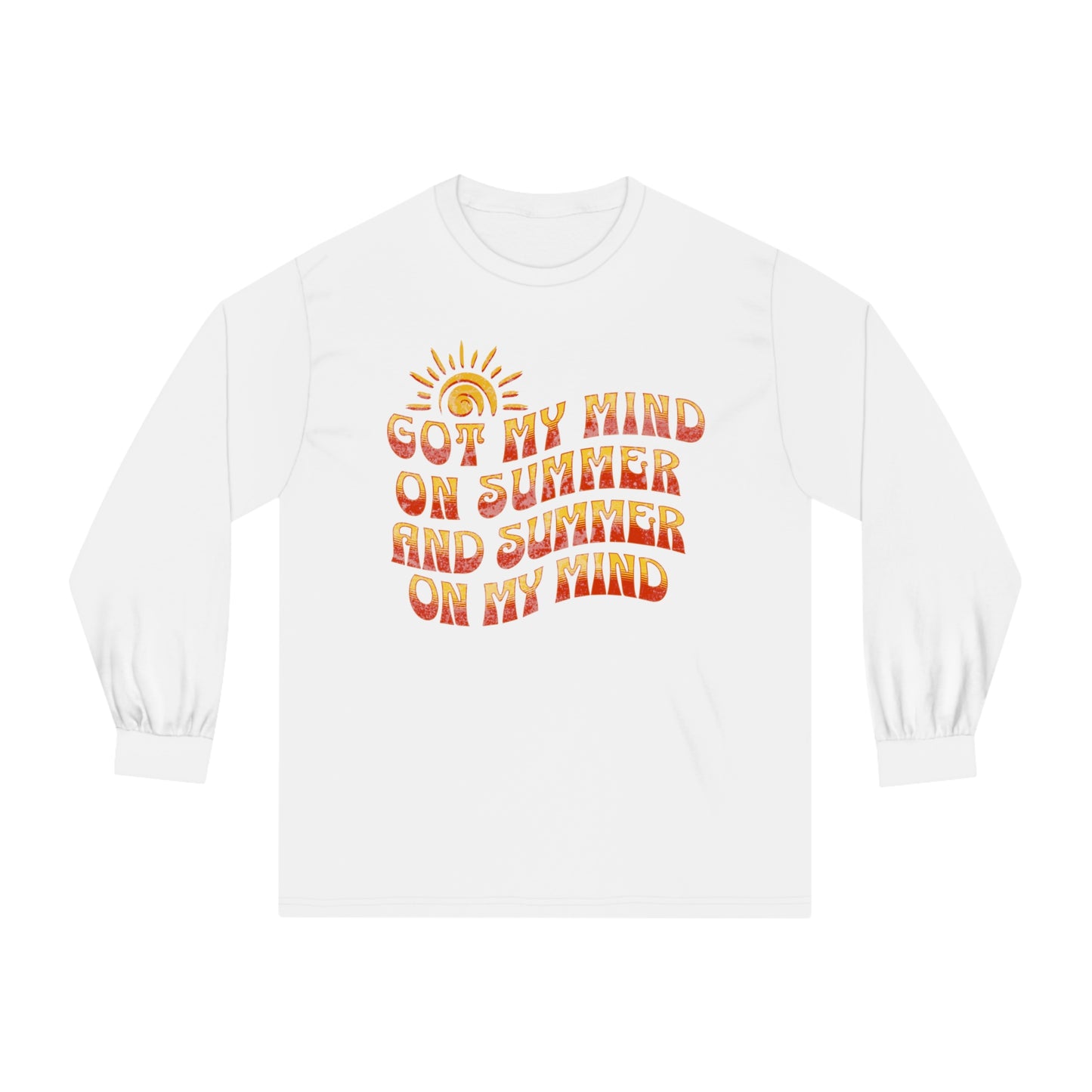 Got My Mind On Summer and Summer On My Mind - Unisex Classic Long Sleeve T-Shirt