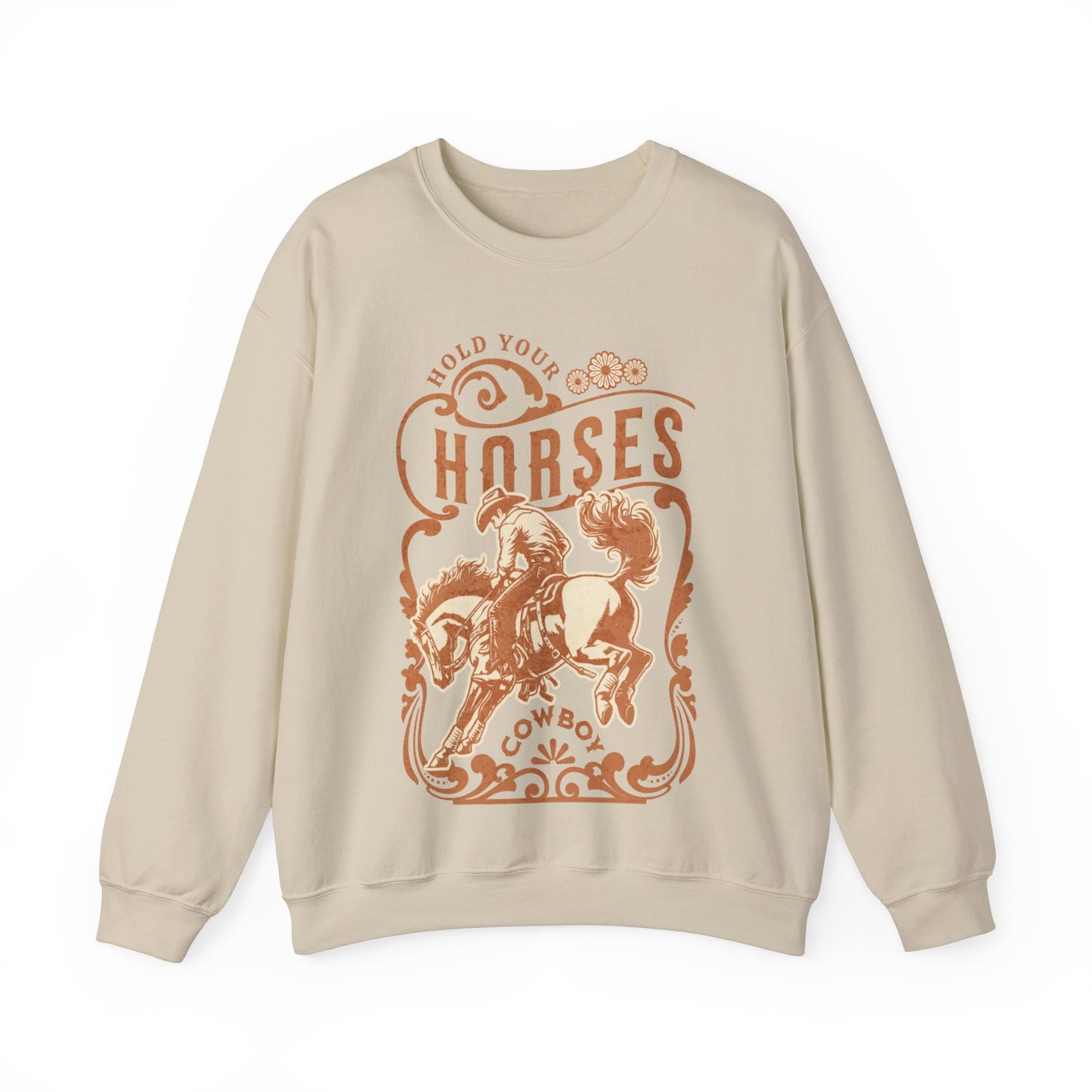 Hold Your Horses - Unisex Heavy Blend™ Crewneck Sweatshirt