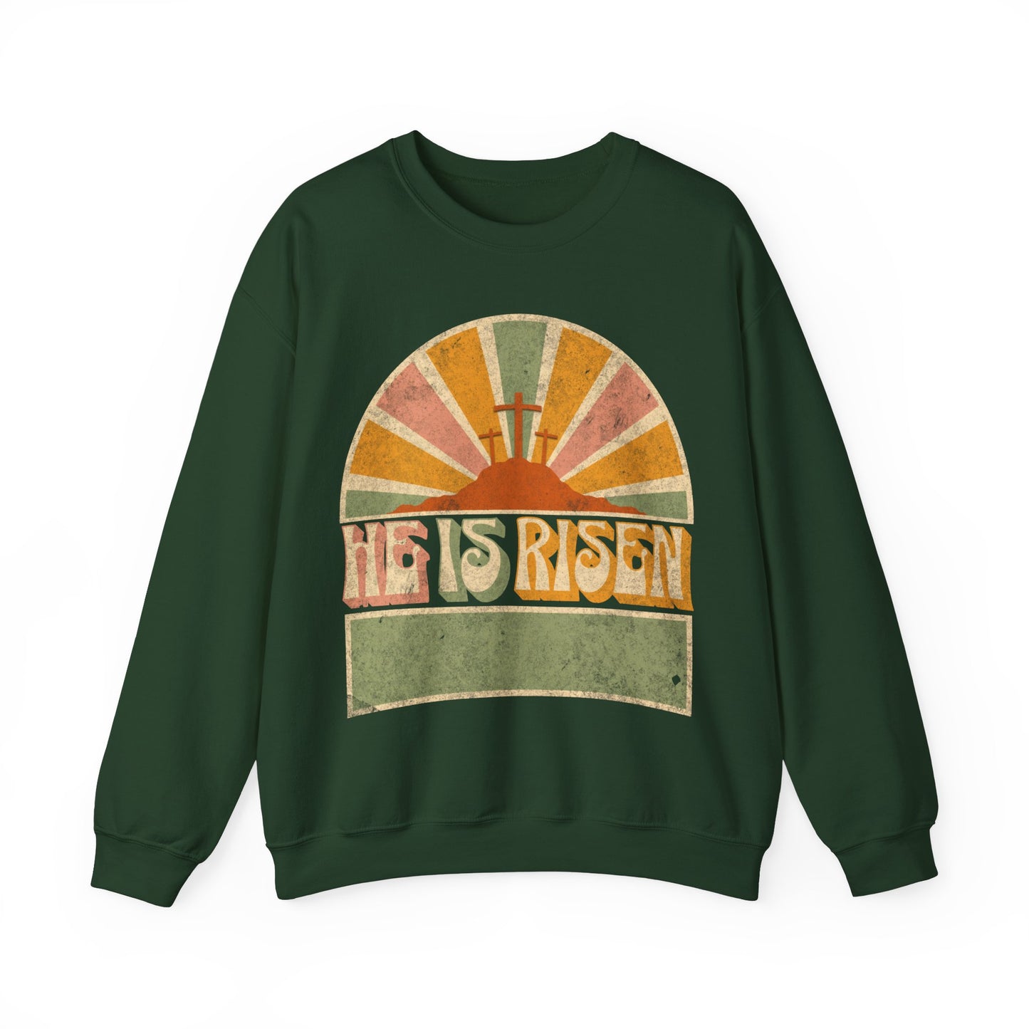 He is Risen - Unisex Heavy Blend™ Crewneck Sweatshirt