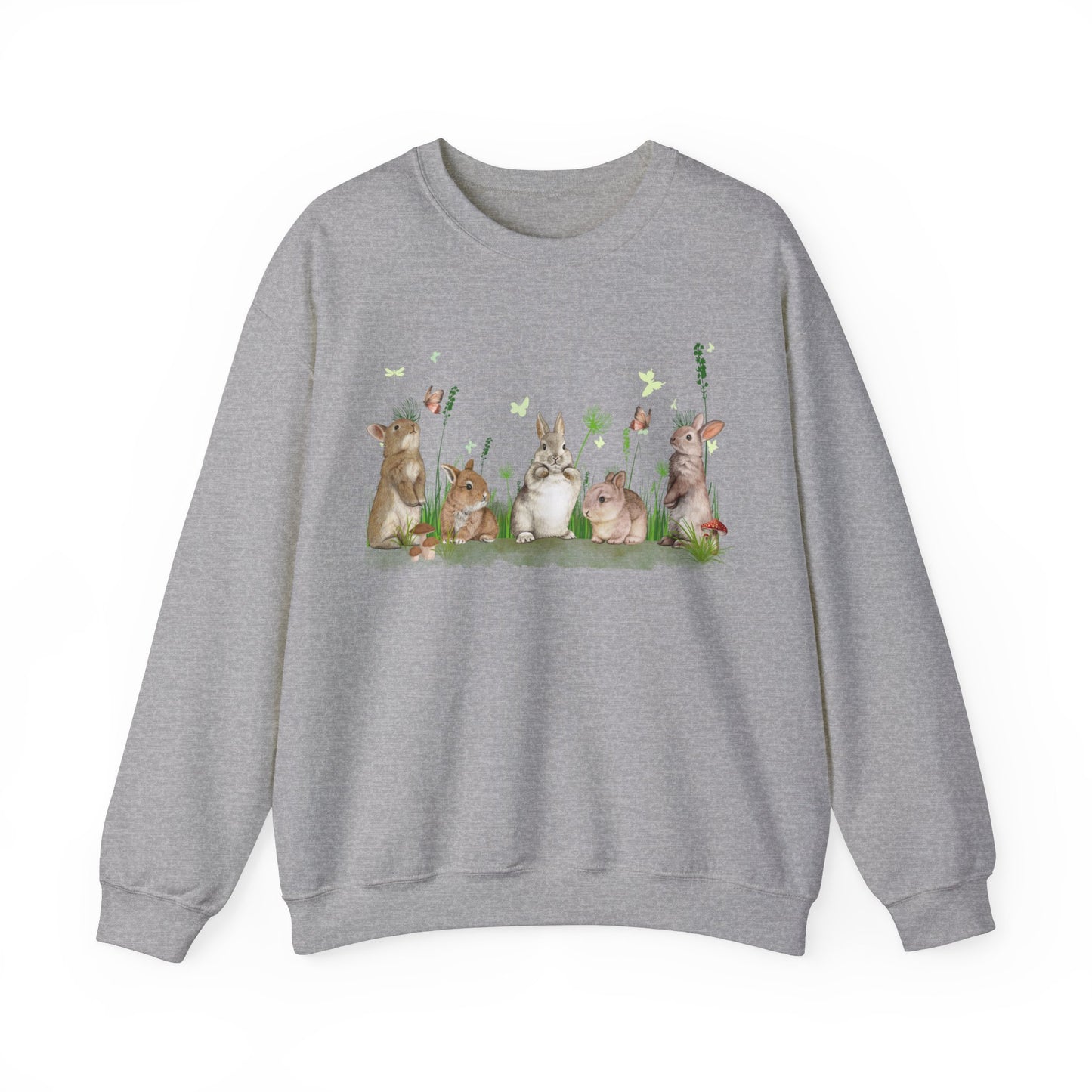 Spring Bunnies - Unisex Heavy Blend™ Crewneck Sweatshirt