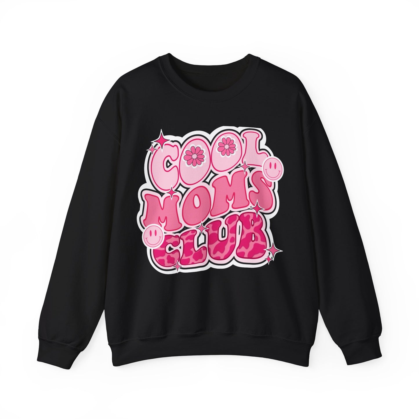 Cool Moms Club Pink - Unisex Heavy Blend™ Crewneck Sweatshirt