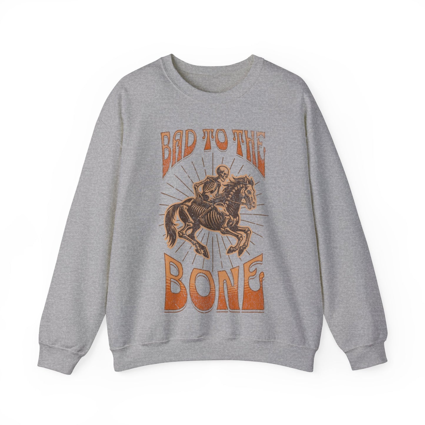 Bad to the Bone - Unisex Heavy Blend™ Crewneck Sweatshirt