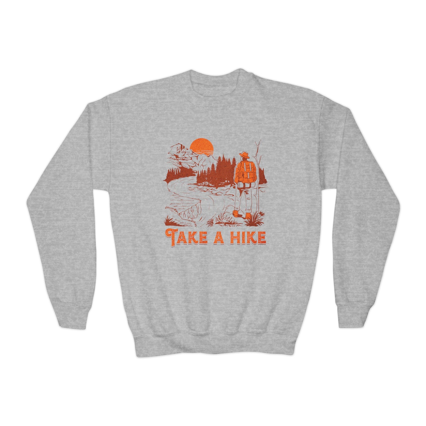 Take A Hike - Youth Crewneck Sweatshirt