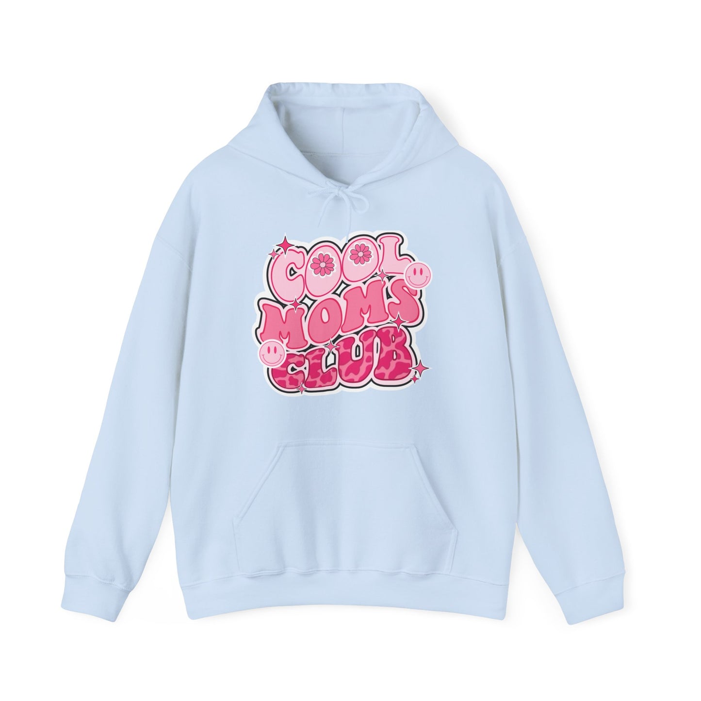 Cool Moms Club Pink - Unisex Heavy Blend™ Hooded Sweatshirt