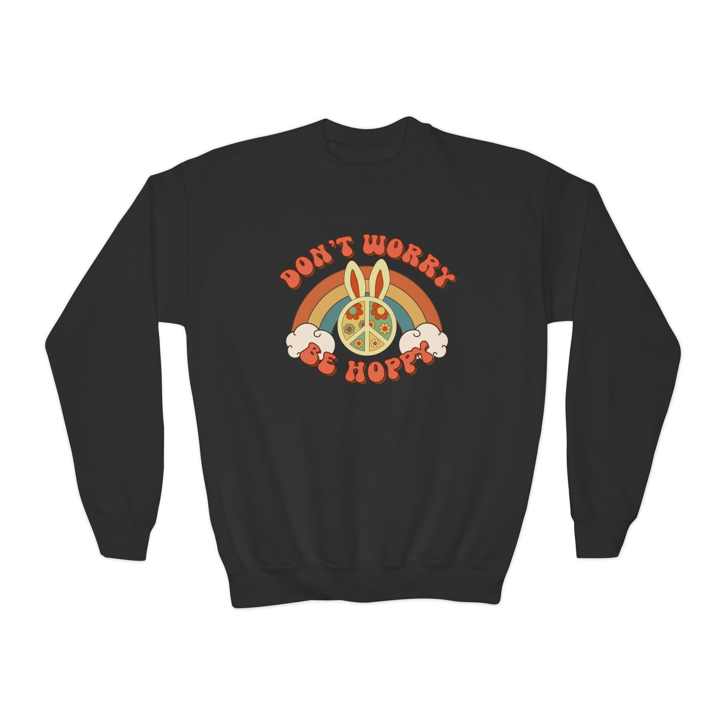 Don't Worry Be Hoppy - Youth Crewneck Sweatshirt