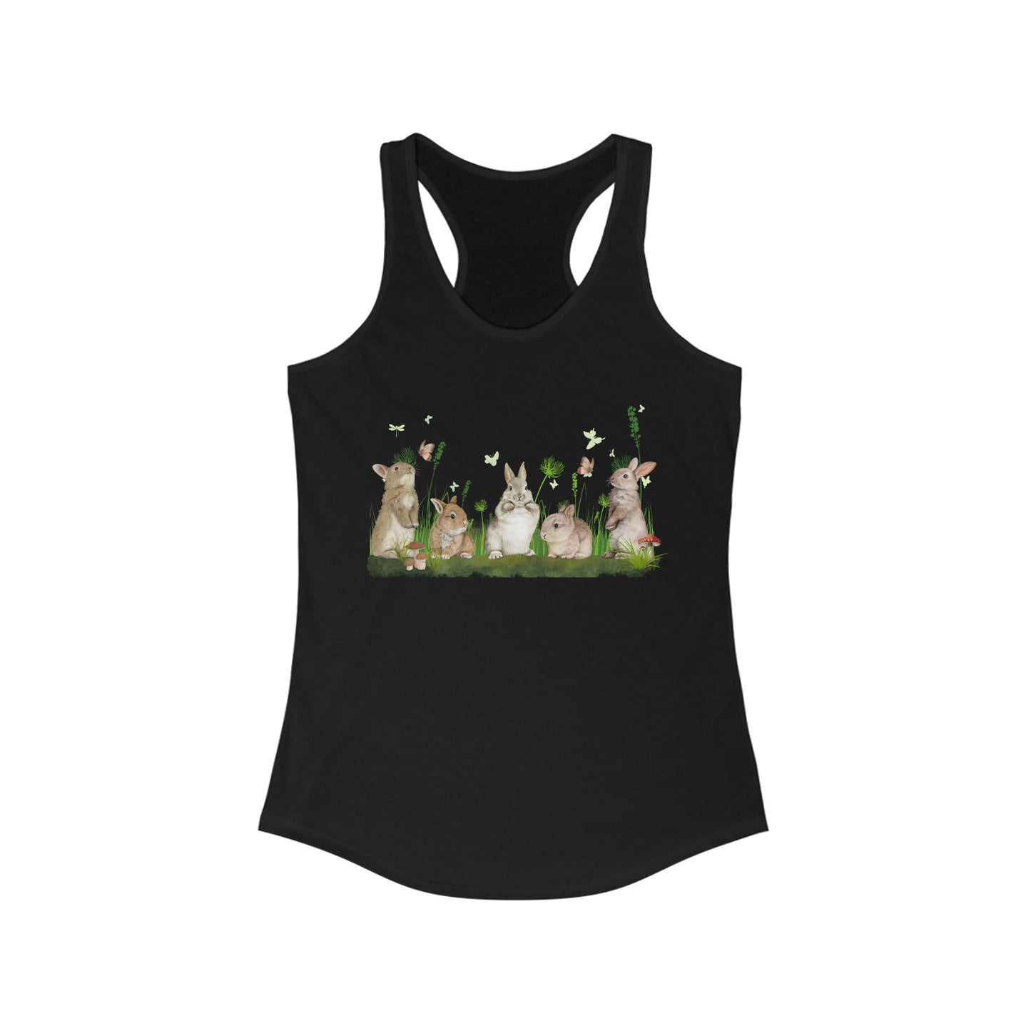 Spring Bunnies - Women's Ideal Racerback Tank