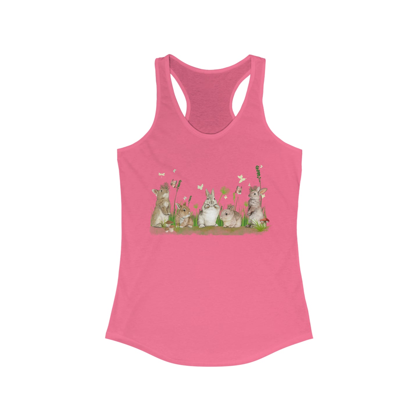 Spring Bunnies - Women's Ideal Racerback Tank