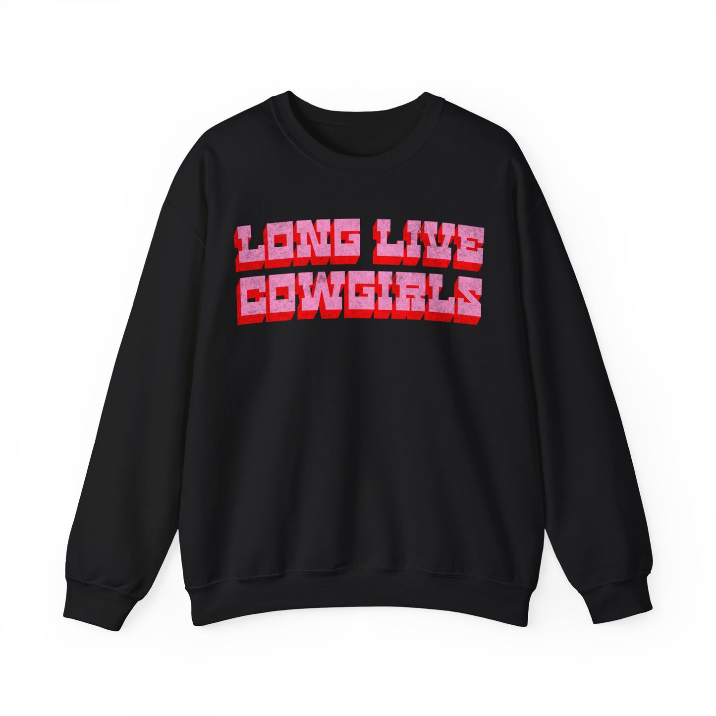 Long Live Cowgirls - Unisex Heavy Blend™ Crewneck Sweatshirt