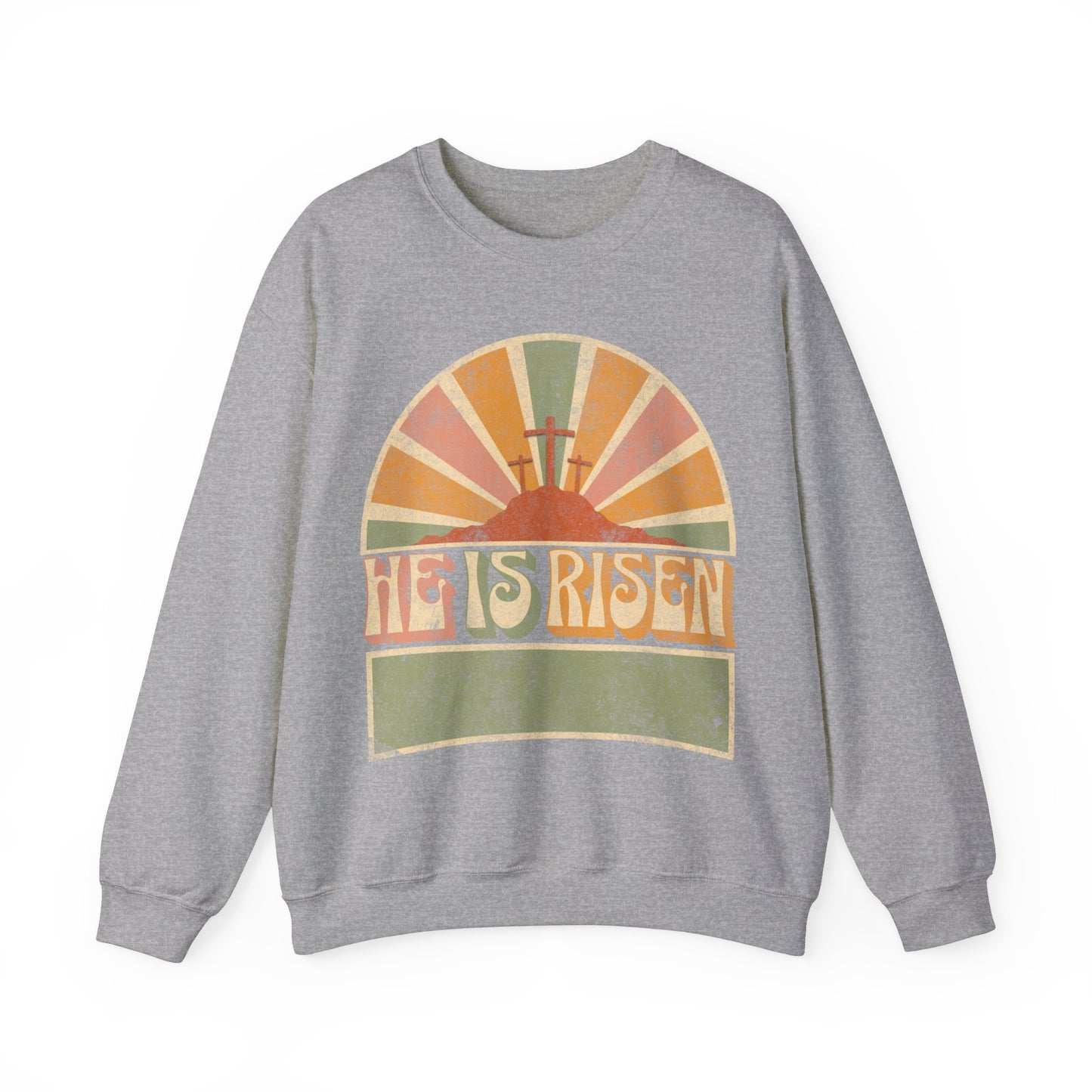 He is Risen - Unisex Heavy Blend™ Crewneck Sweatshirt