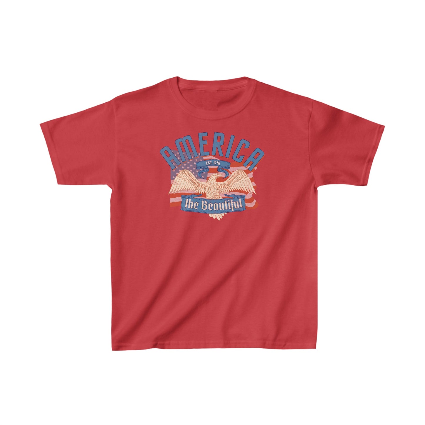 America the Beautiful - Kids Heavy Cotton™ Tee