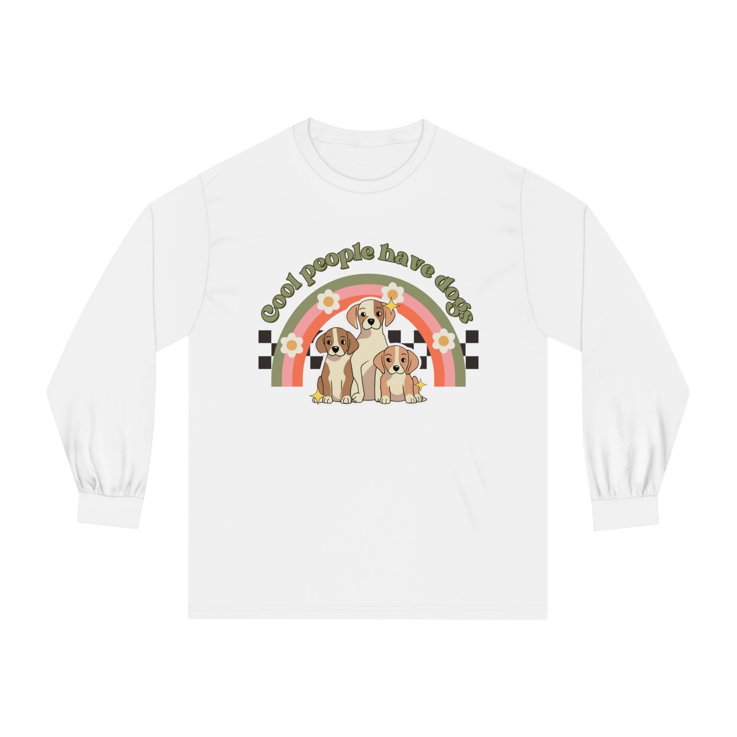 Cool People Have Dogs 1 - Unisex Classic Long Sleeve T-Shirt