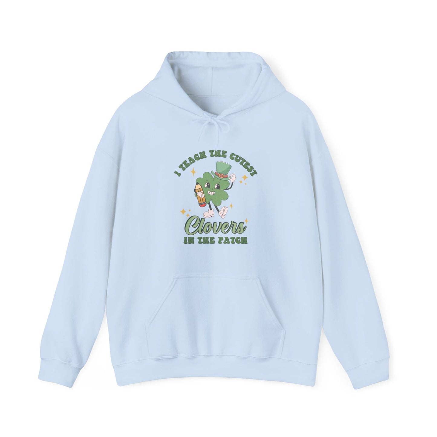 I Teach the Cutest Clovers - Unisex Heavy Blend™ Hooded Sweatshirt