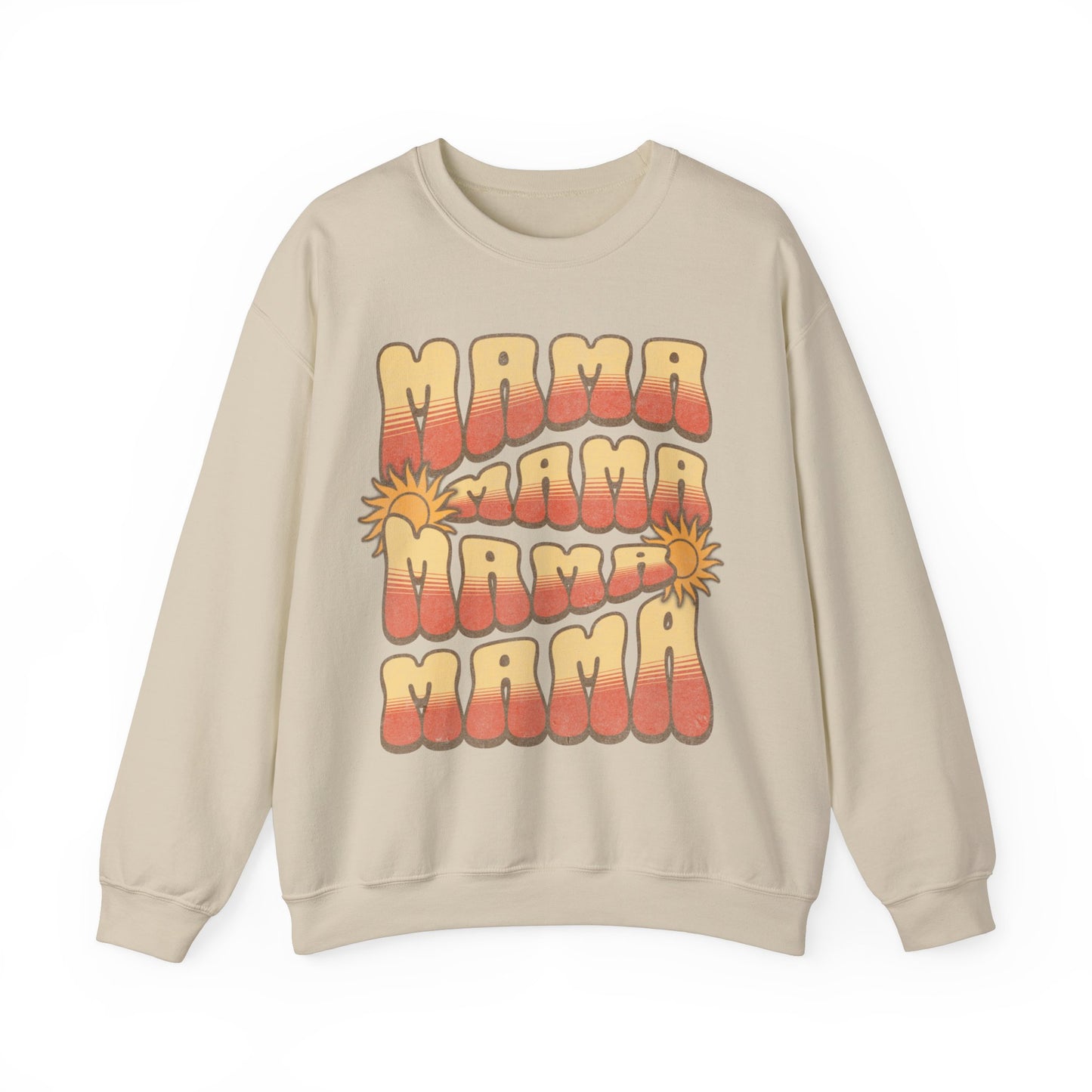 Groovy Mama - Unisex Heavy Blend™ Crewneck Sweatshirt